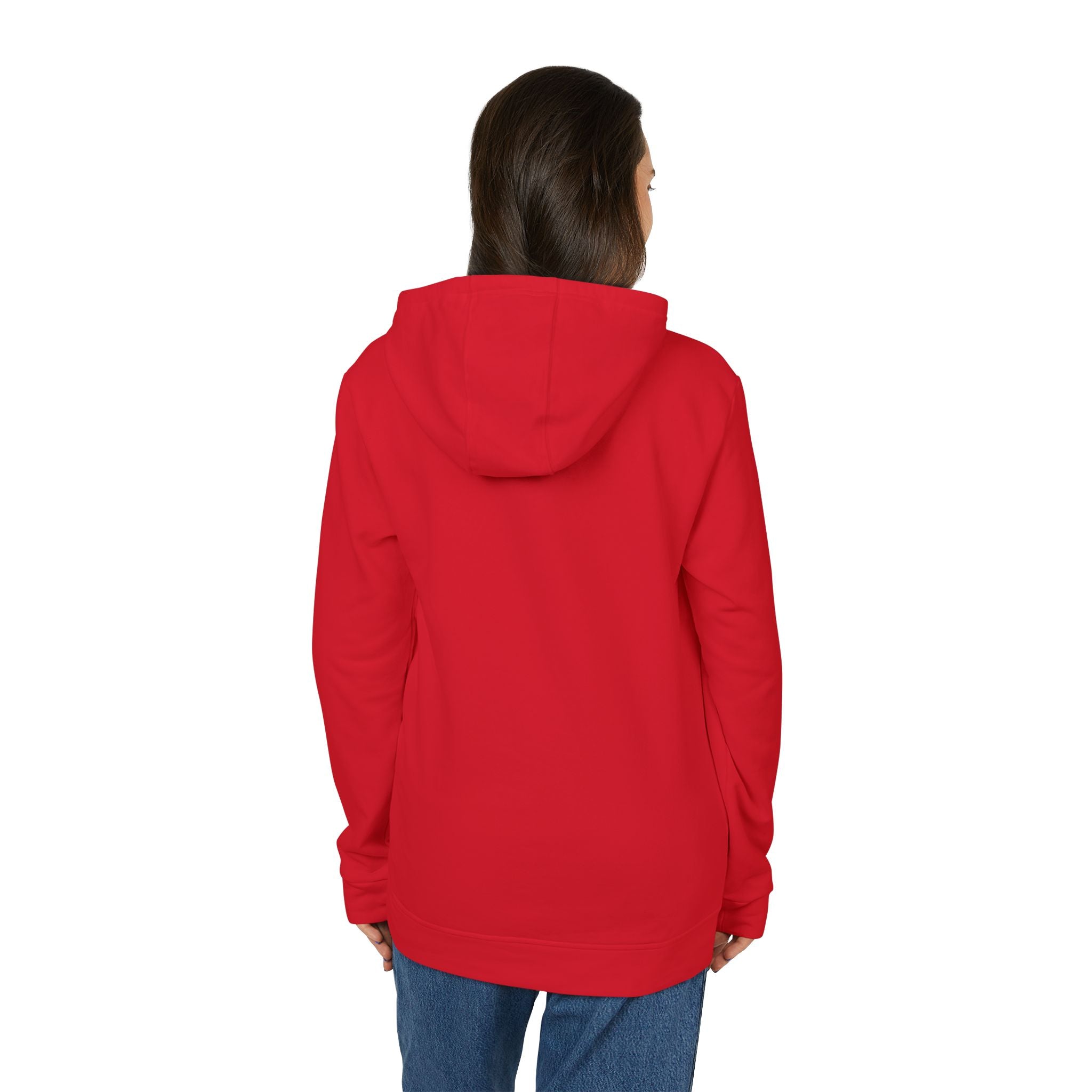 Fleece Hoodie - Bold Lines Design