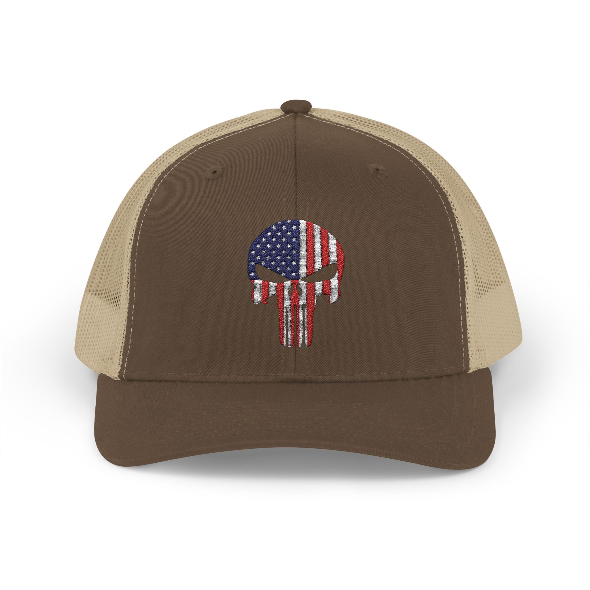 Patriotic Snapback Trucker Cap | American Flag Style | Perfect for Summer, BBQs, Road Trips, and Casual Wear