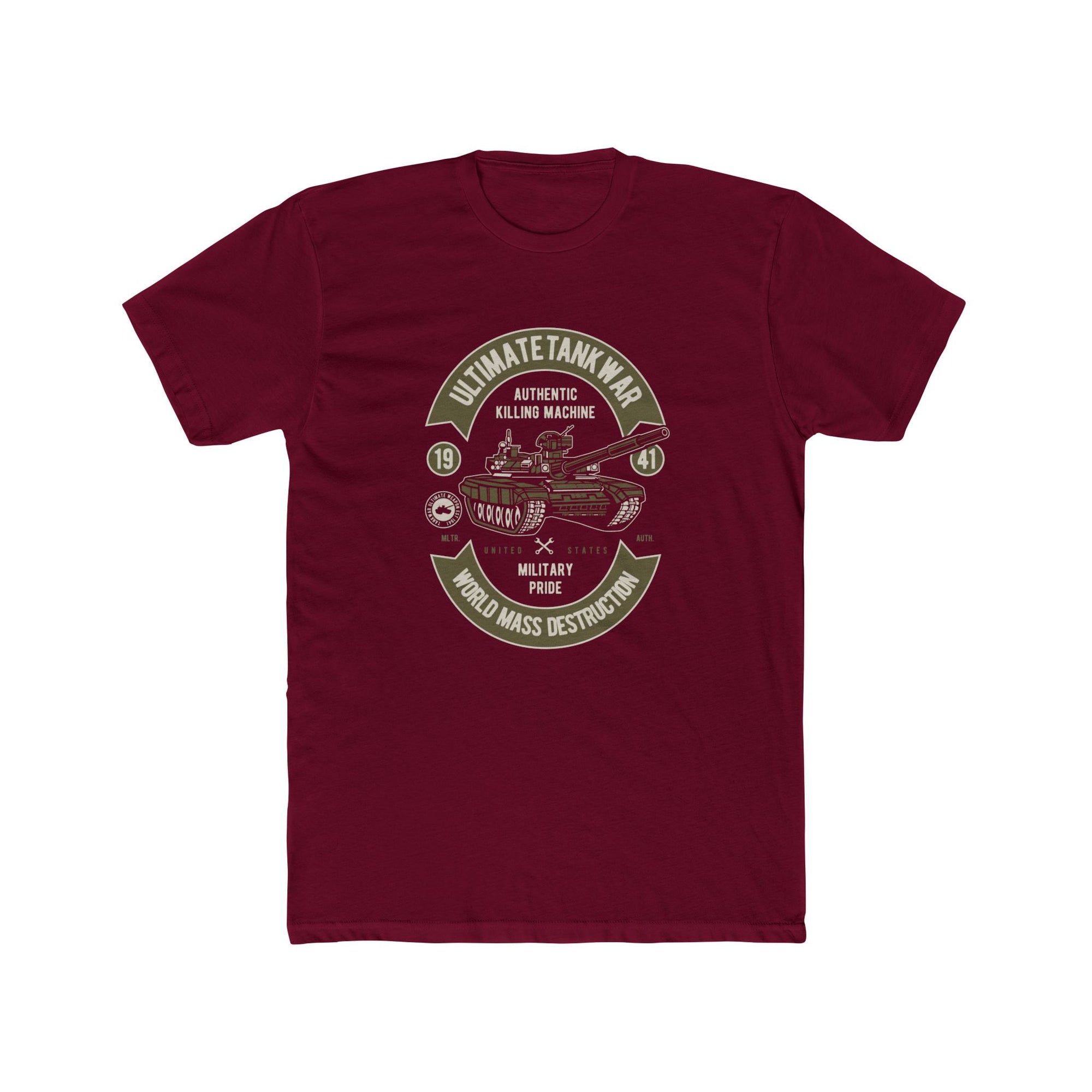 Vintage-Style Unisex Cotton Crew Tee, Ultimate Tank