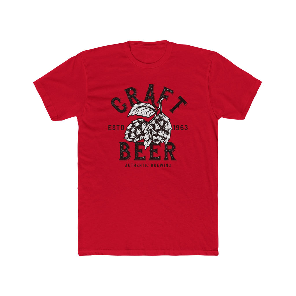Craft Beer Unisex Cotton Tee, Perfect for Beer Lovers, Birthday Gift, Casual Wear, Homebrew Events