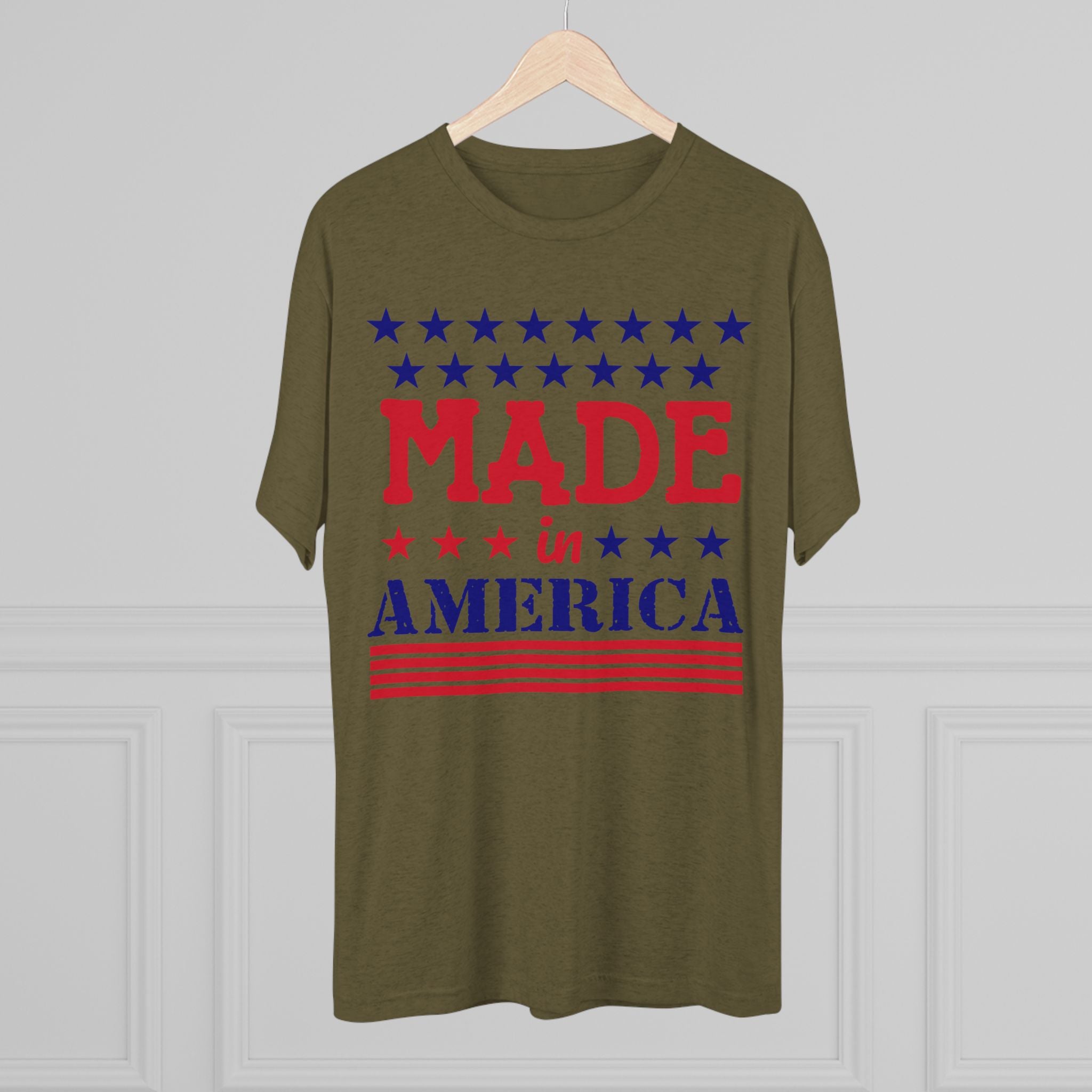 American Made Unisex Tri-Blend Tee
