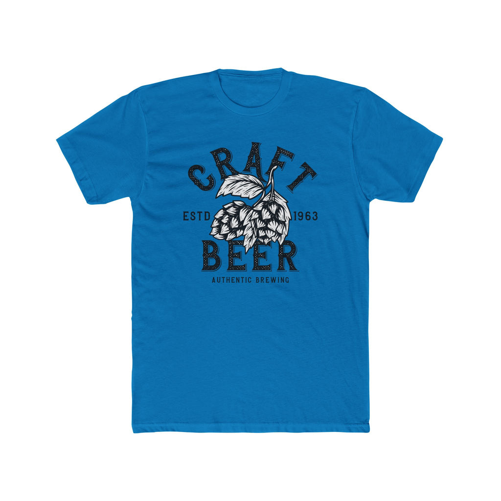 Craft Beer Unisex Cotton Tee, Perfect for Beer Lovers, Birthday Gift, Casual Wear, Homebrew Events