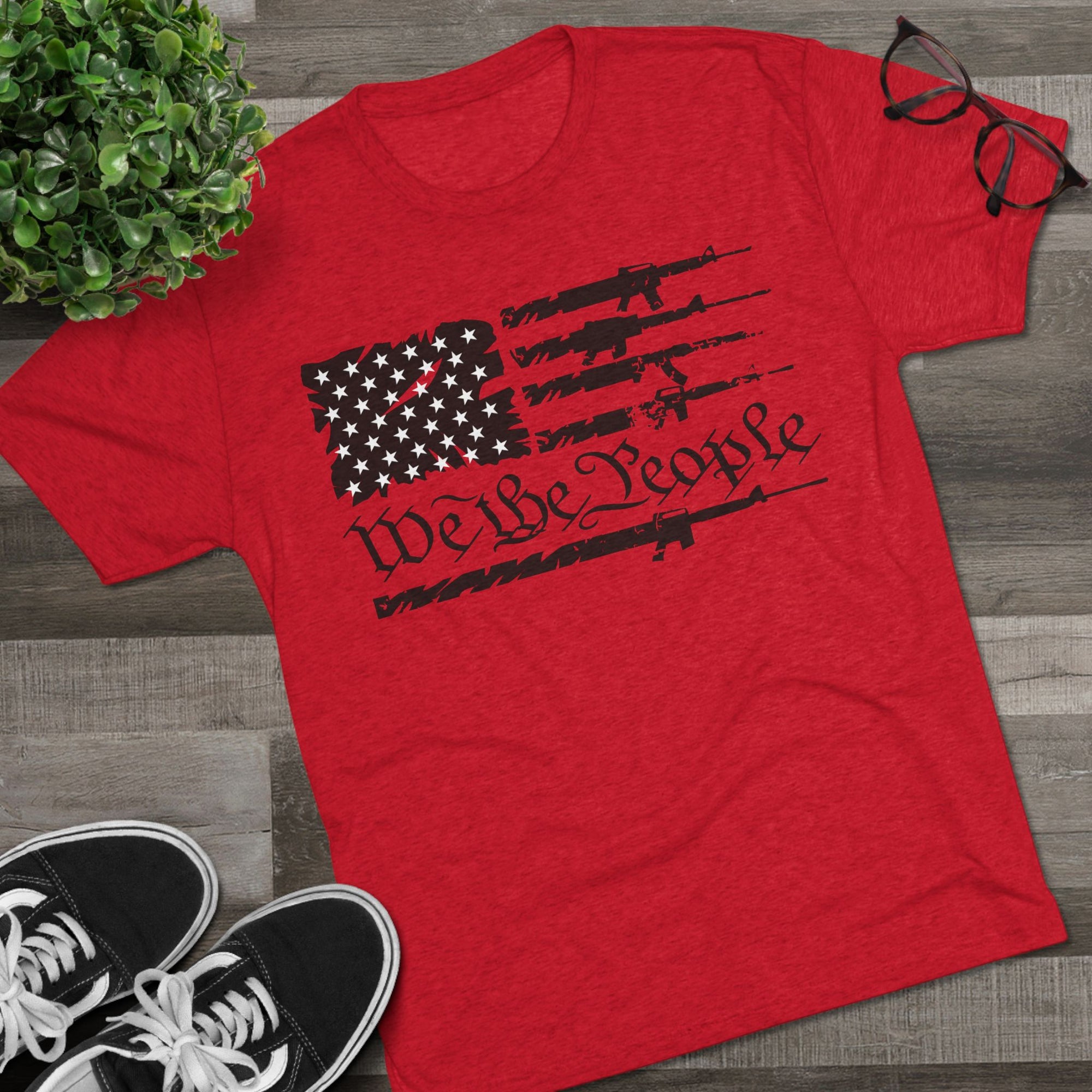 Gun Flag Tee - Unisex Crew