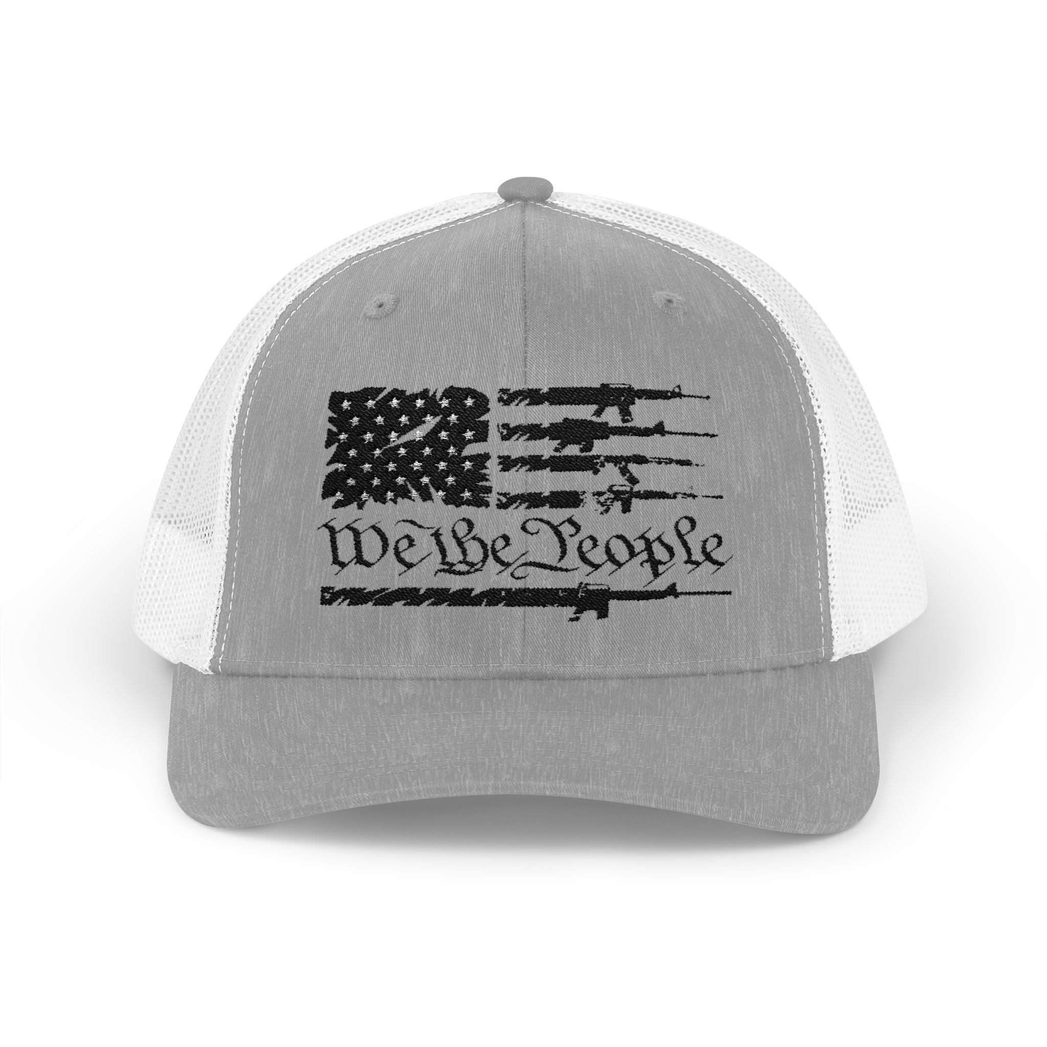 We Be People Snapback Trucker Cap | Patriotic Hat, Casual Cap, American Flag Cap, Perfect for Everyday Wear, Gift for Him/Her