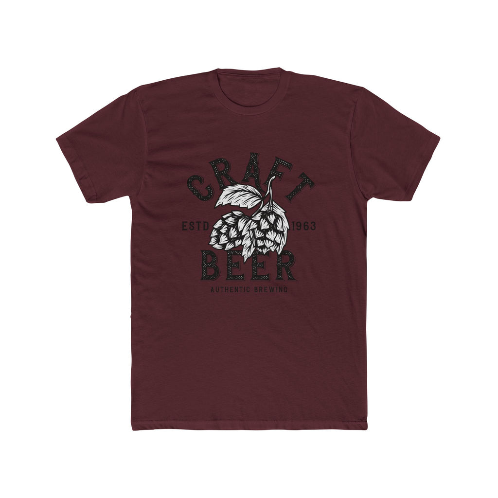 Craft Beer Unisex Cotton Tee, Perfect for Beer Lovers, Birthday Gift, Casual Wear, Homebrew Events