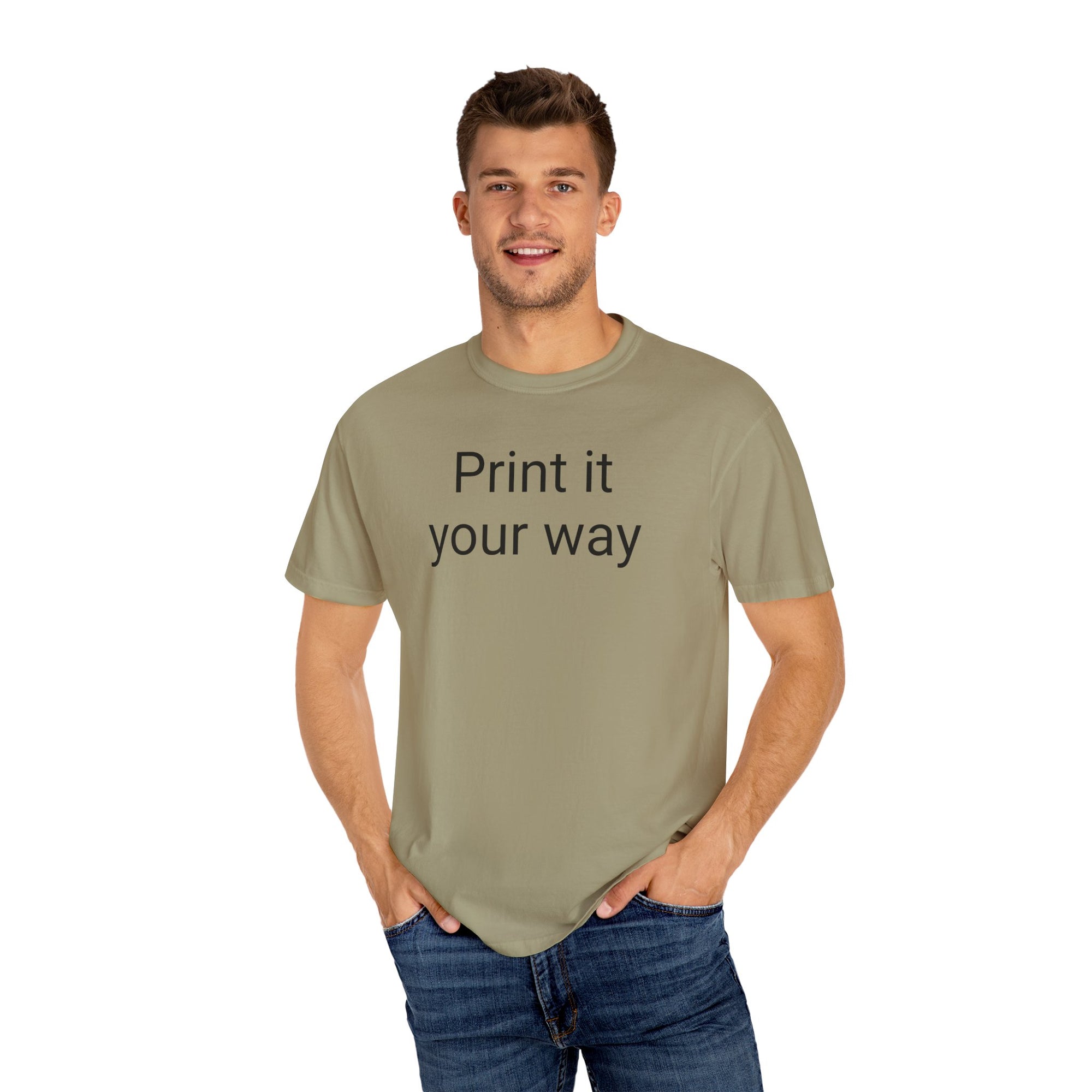 Customizable Unisex T-Shirt | Print It Your Way | Gift for Friends, DIY Fashion, Casual Wear, Birthday Gift, Personalize Your Style