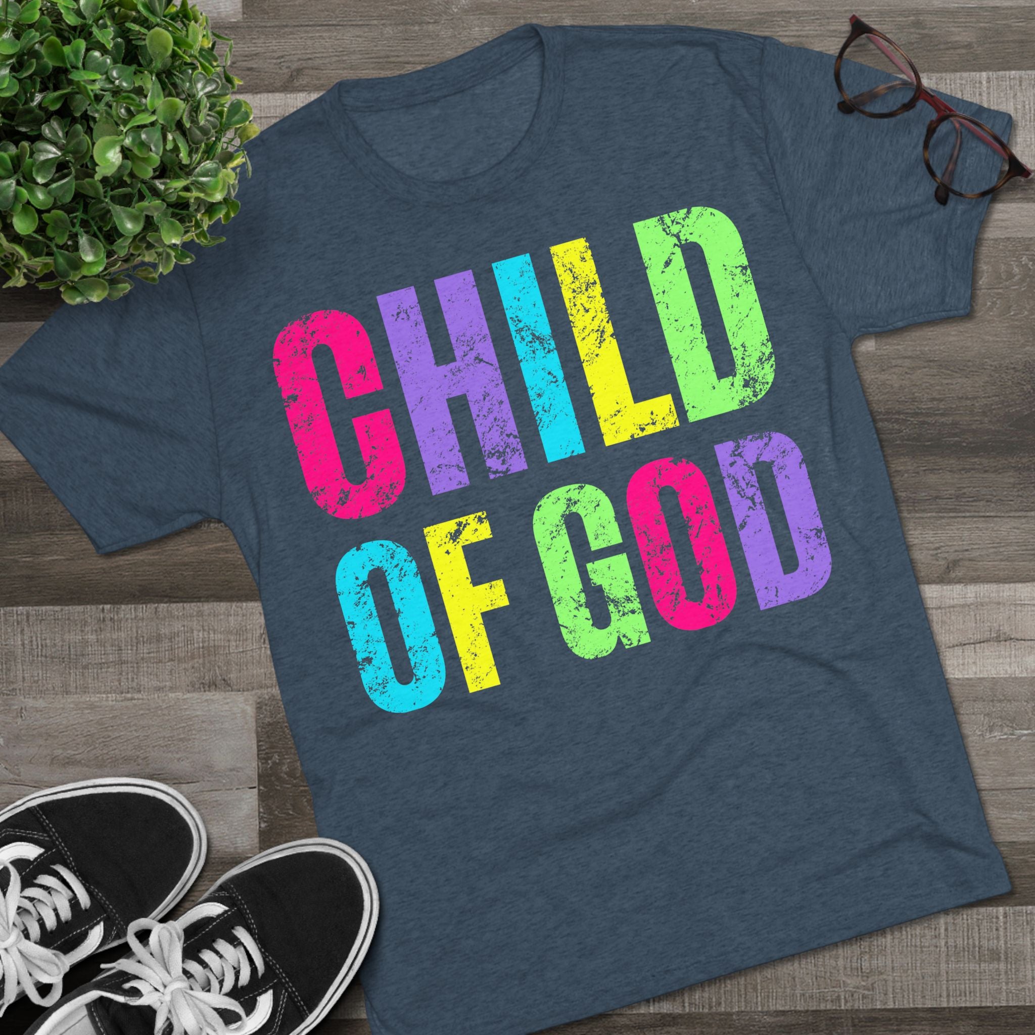 Colorful Child of God Unisex Tee