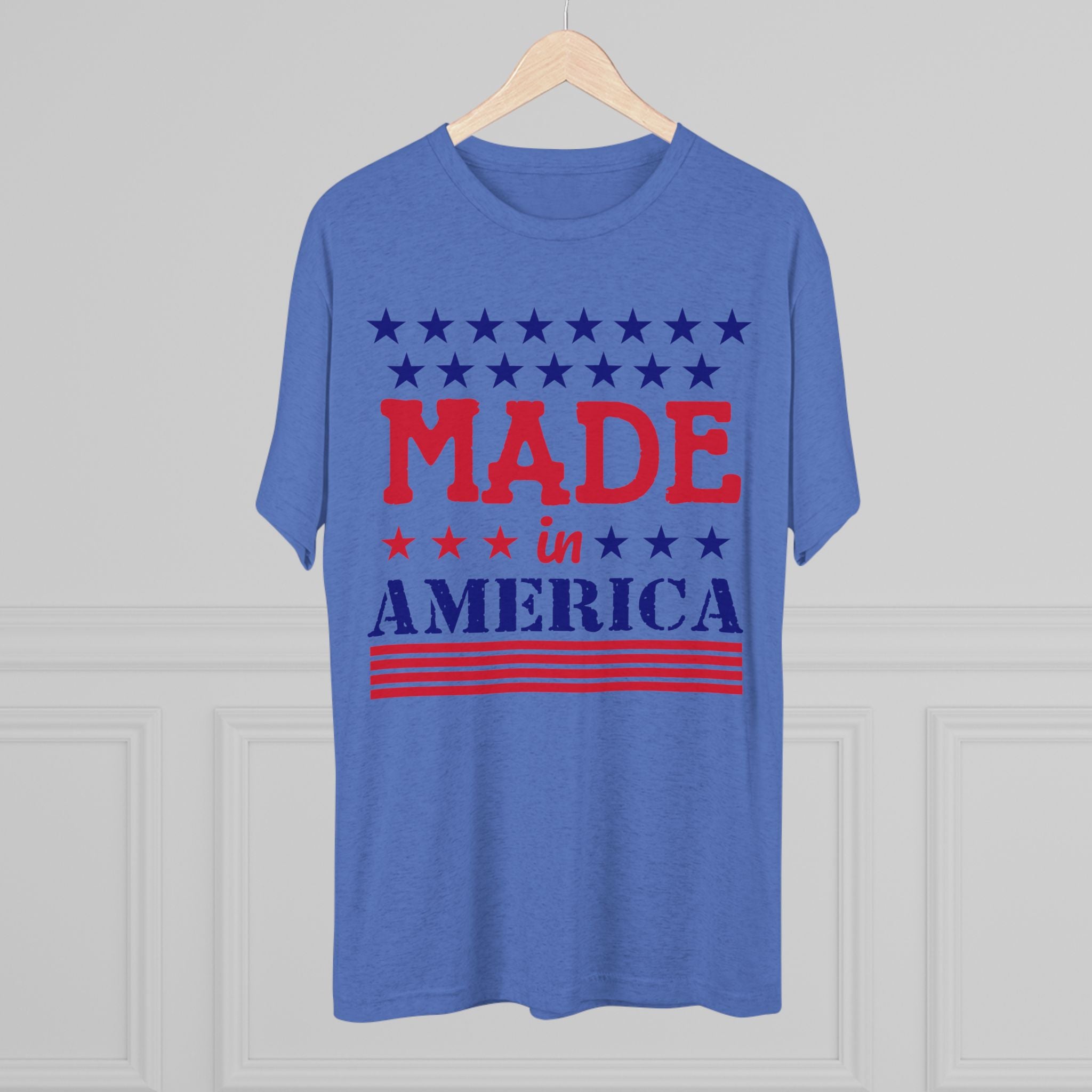 American Made Unisex Tri-Blend Tee
