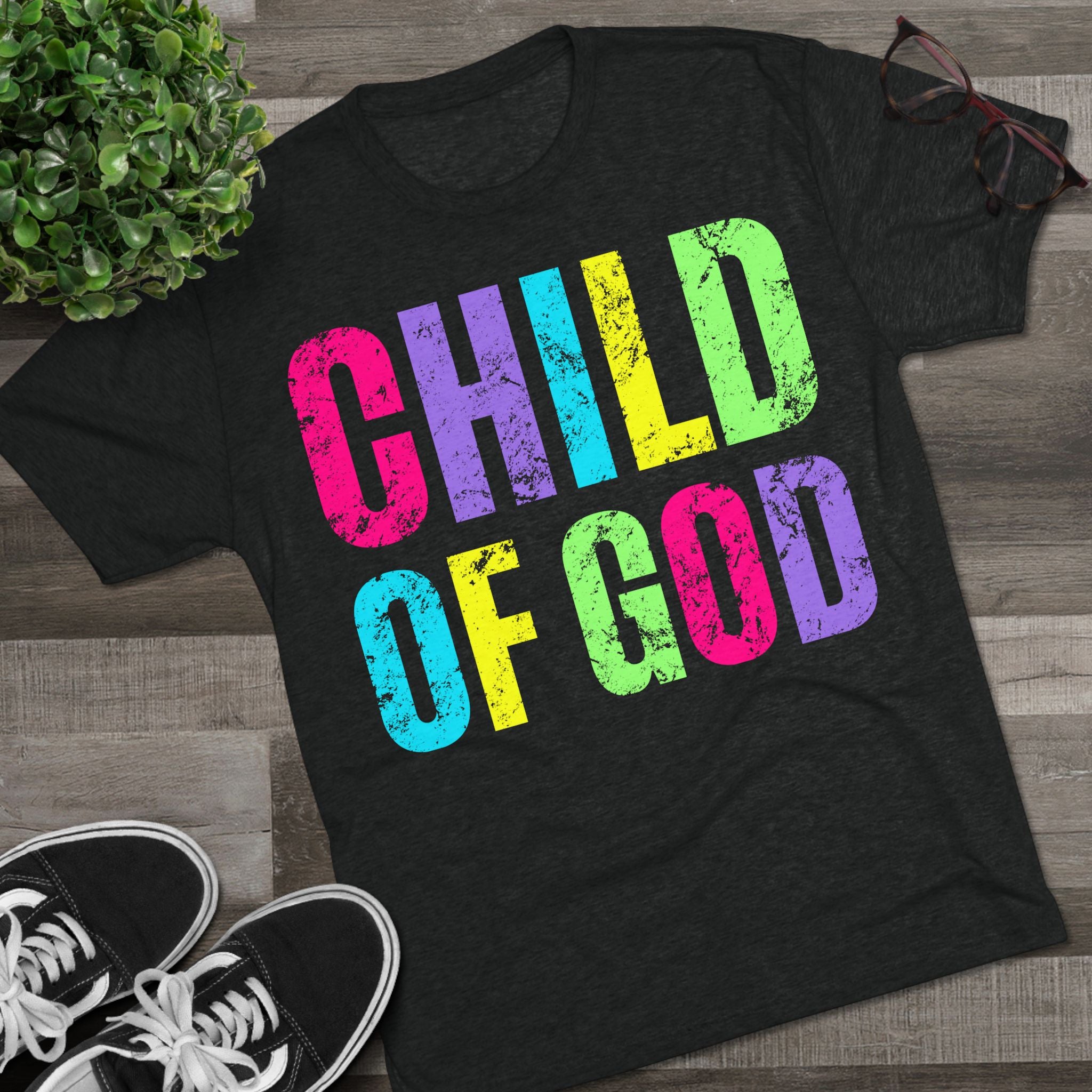 Colorful Child of God Unisex Tee