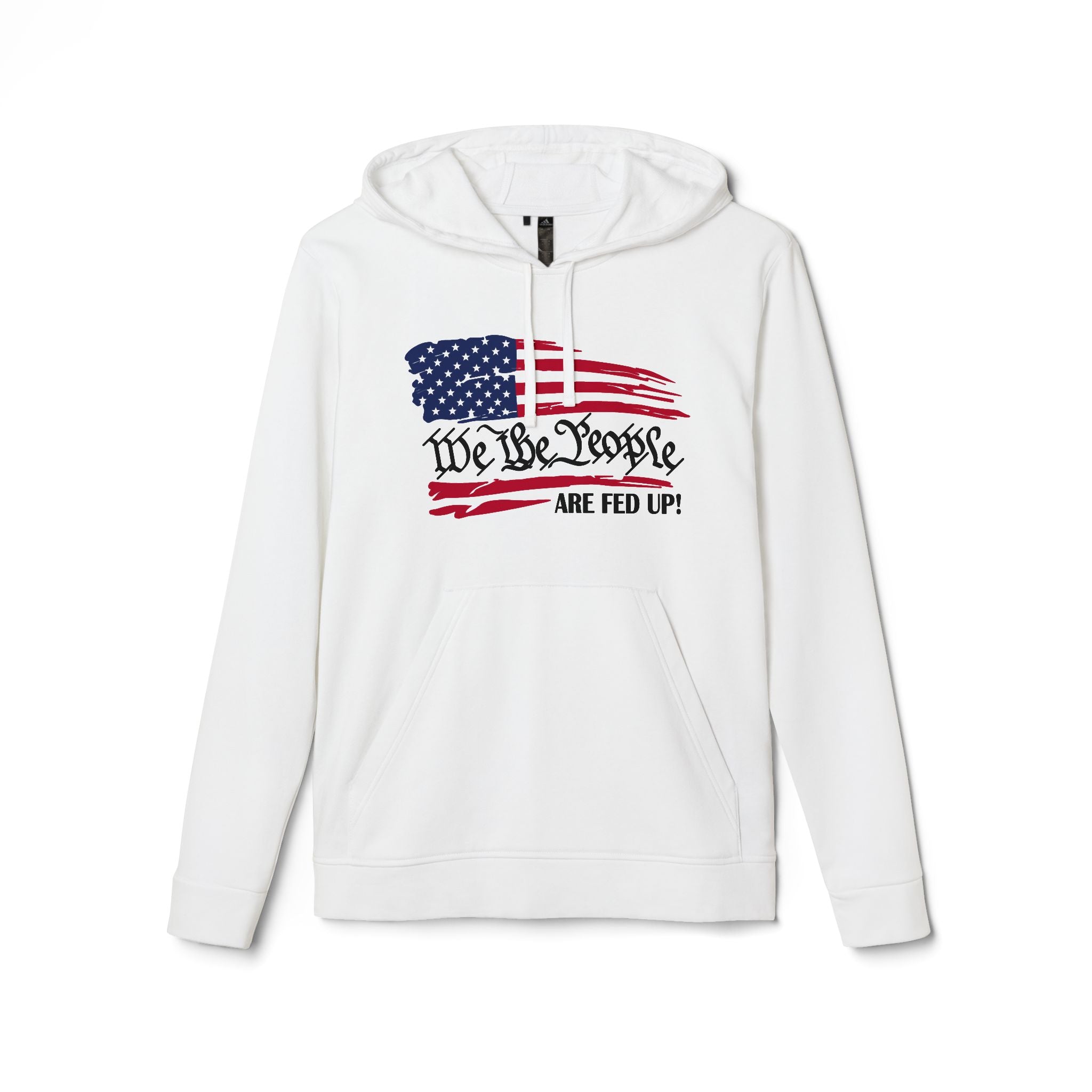 Fleece Hoodie - Bold Lines Design
