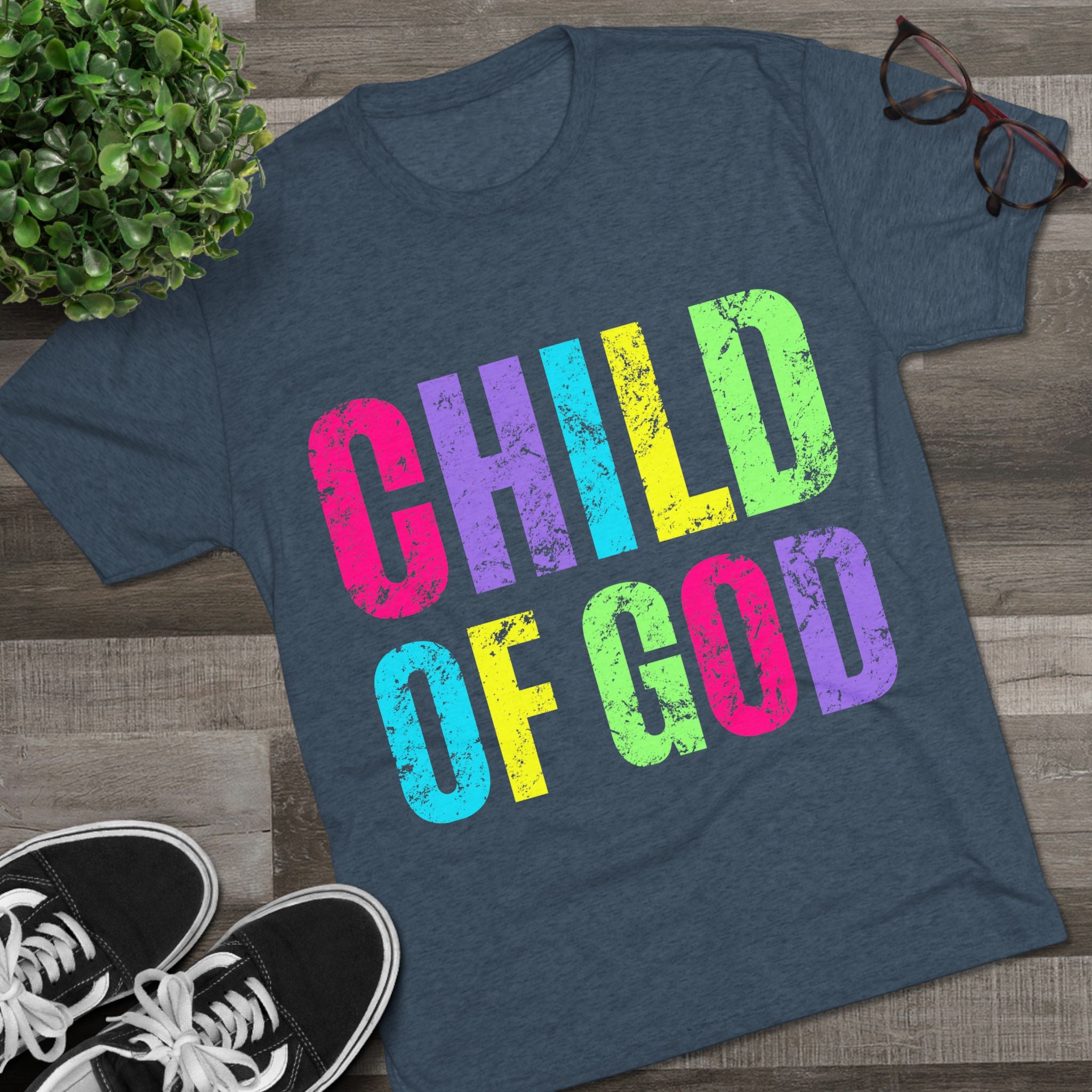 Colorful Child of God Unisex Tee