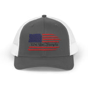 Trucker Cap We the People American Flag Snapback