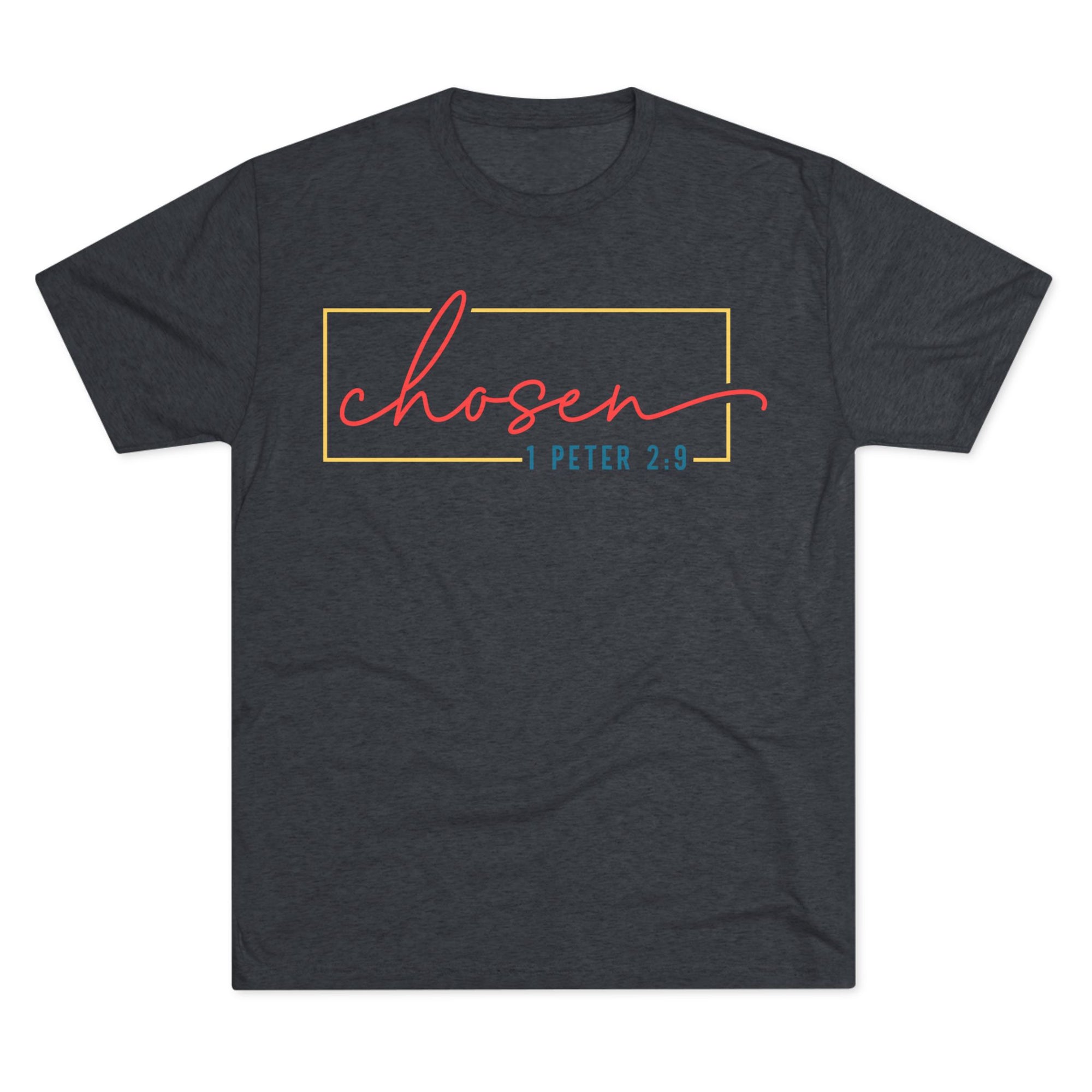 Faith-Inspired Unisex Tee, Chosen Comfort Shirt, Inspirational Crew T-Shirt, Casual Daily Wear, Gift for Believers