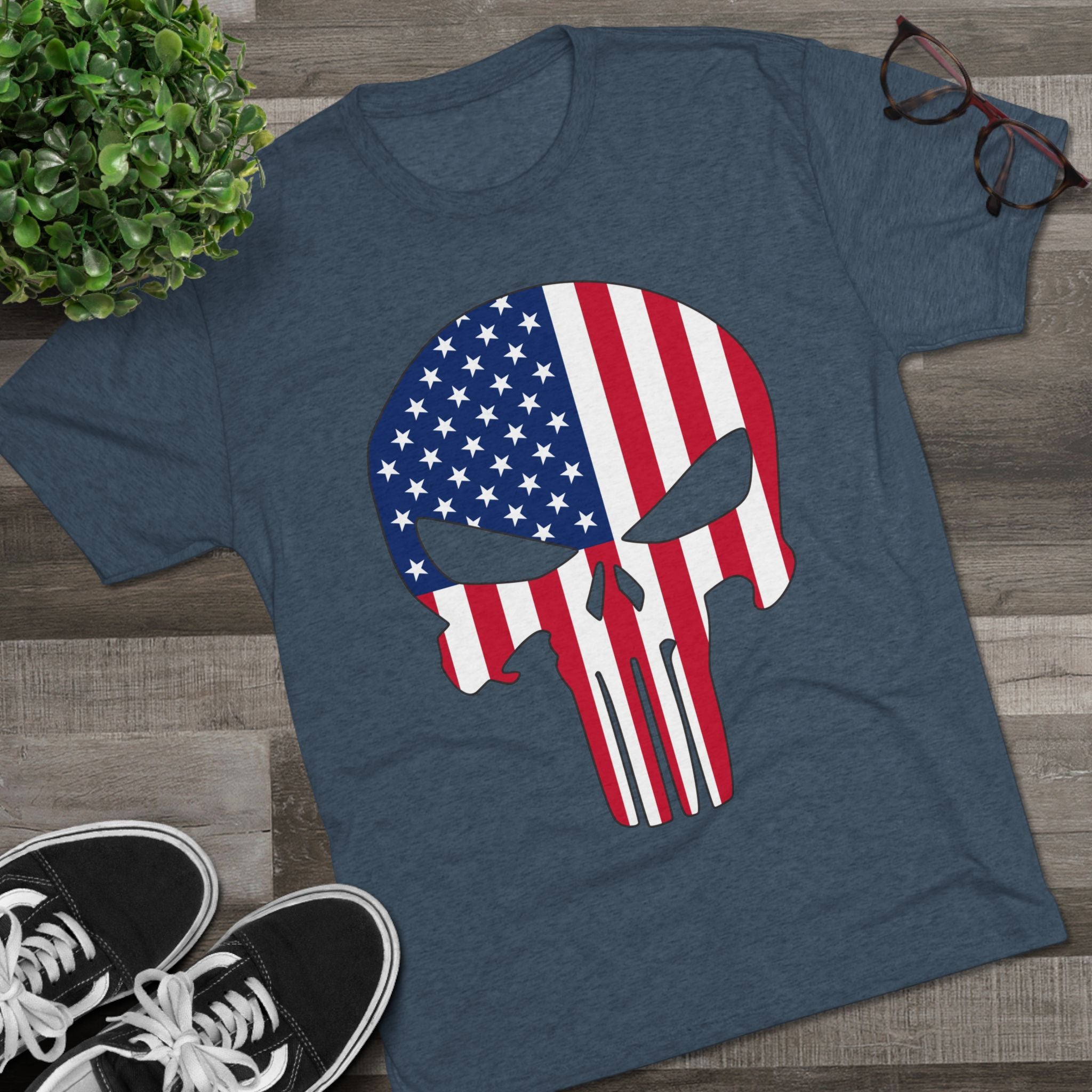 American Flag Punisher Tee