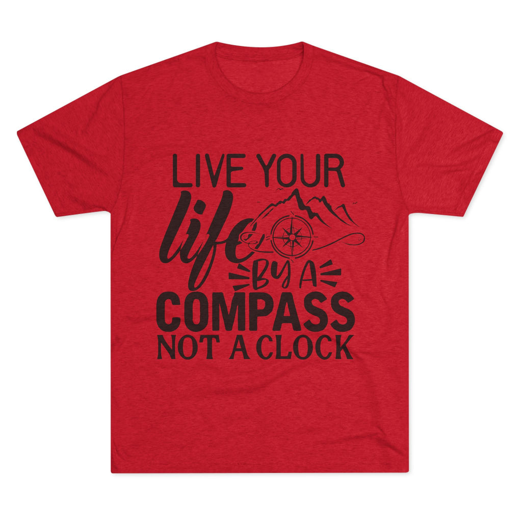Adventures Await Tri-Blend Tee | Wanderlust Shirt, Travel Gift, Nature Lover Tee, Outdoor Adventure Shirt, Inspirational T-Shirt