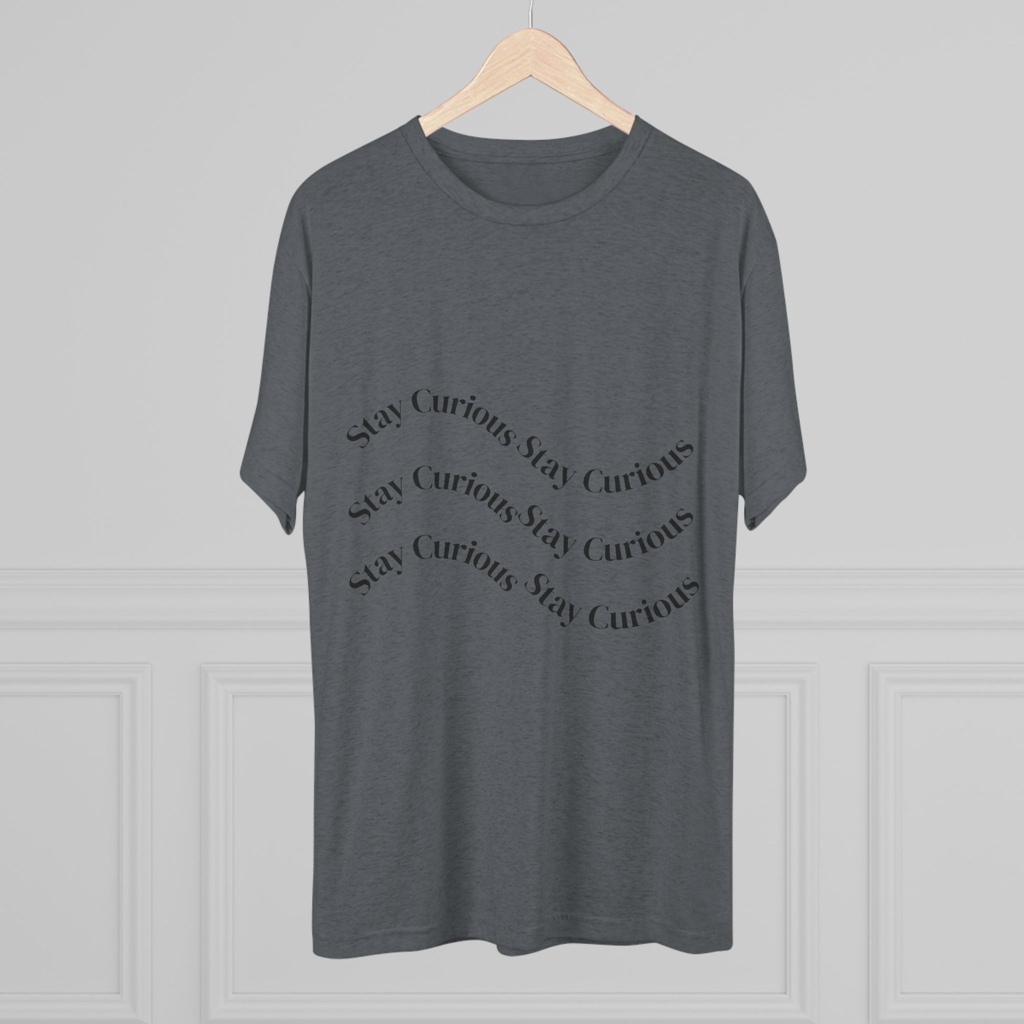 Crew Tee Stay Curious Wave Shirt