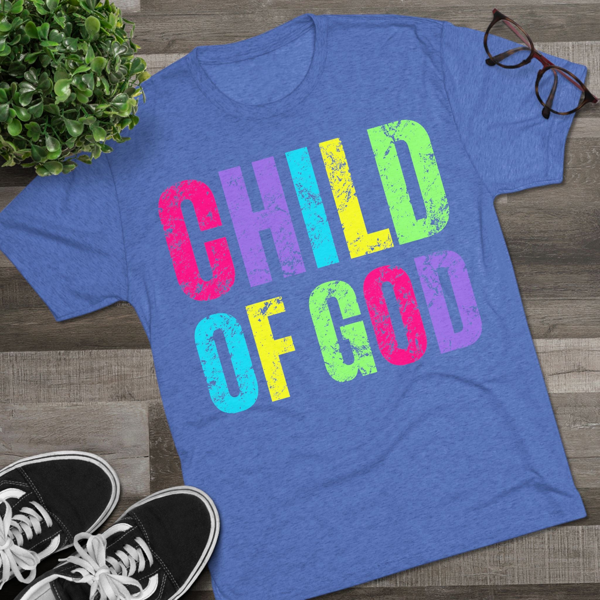 Colorful Child of God Unisex Tee