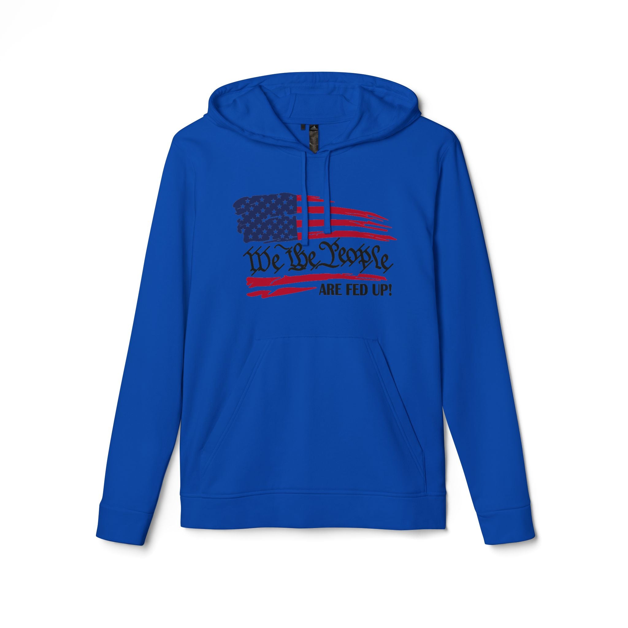 Fleece Hoodie - Bold Lines Design