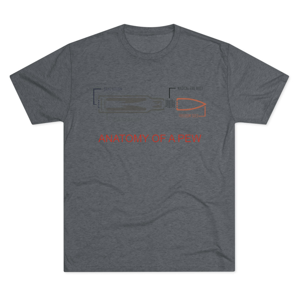 Unisex Tee - Anatomy of Pew Design