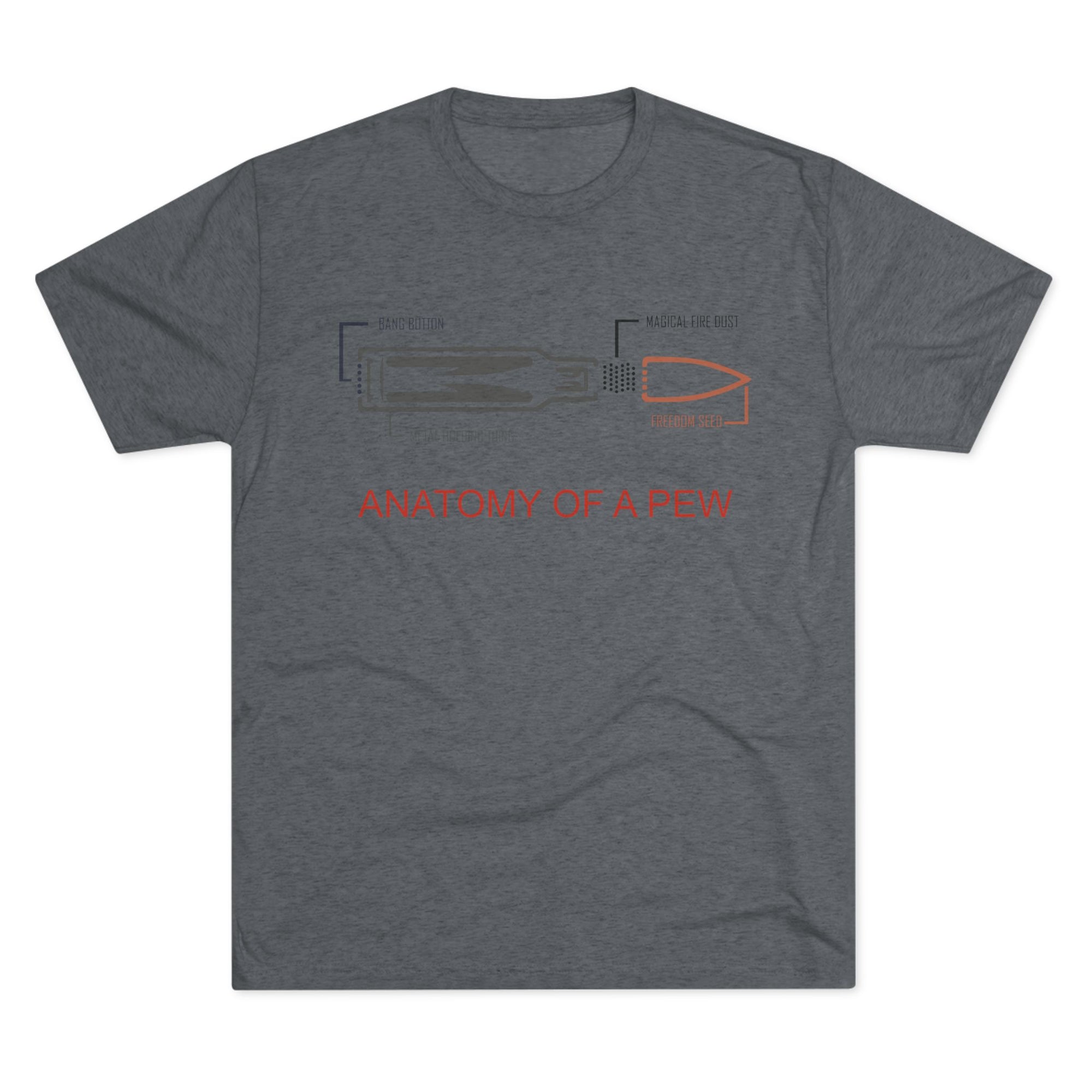 Unisex Tee - Anatomy of Pew Design