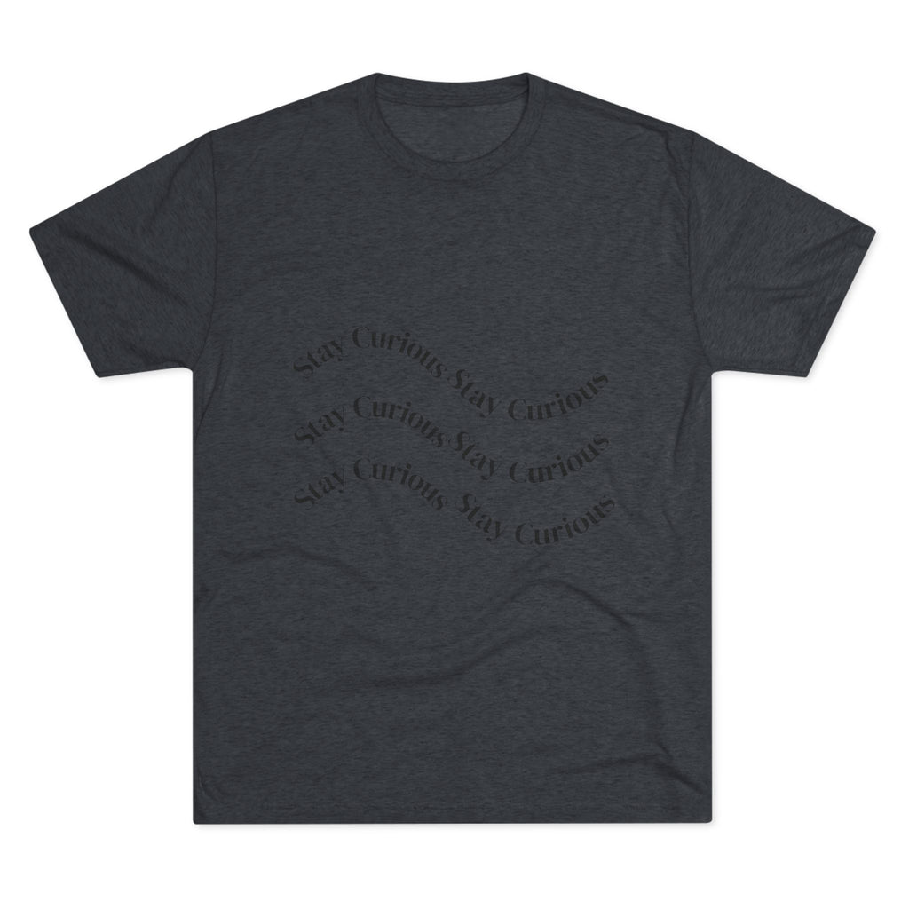 Crew Tee Stay Curious Wave Shirt