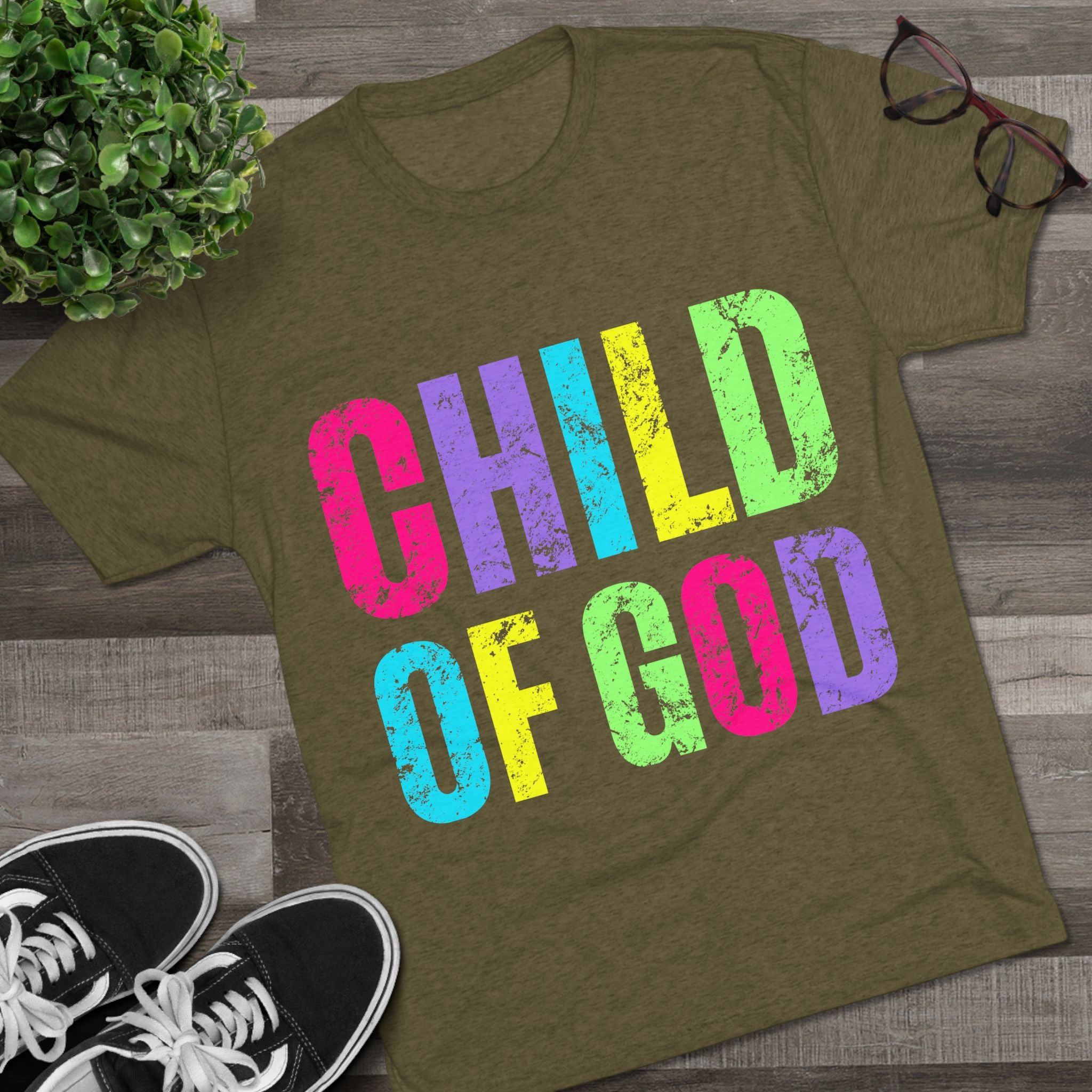Colorful Child of God Unisex Tee