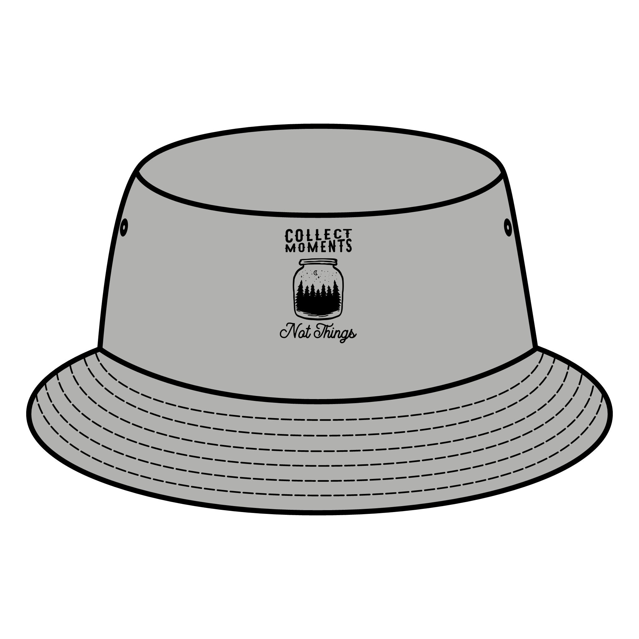 Bucket Hat - Collect Moments Not Things