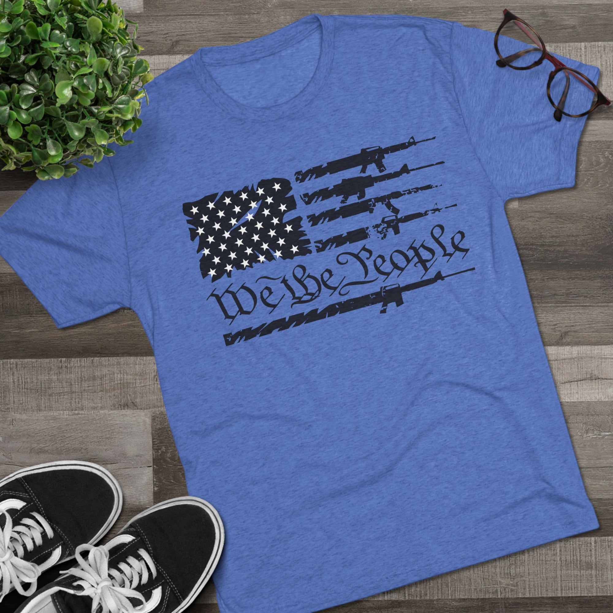 Gun Flag Tee - Unisex Crew
