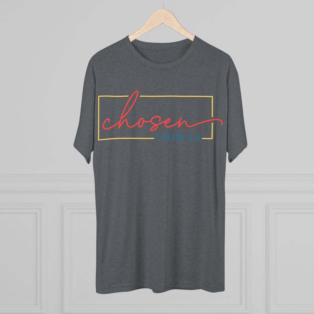 Faith-Inspired Unisex Tee, Chosen Comfort Shirt, Inspirational Crew T-Shirt, Casual Daily Wear, Gift for Believers