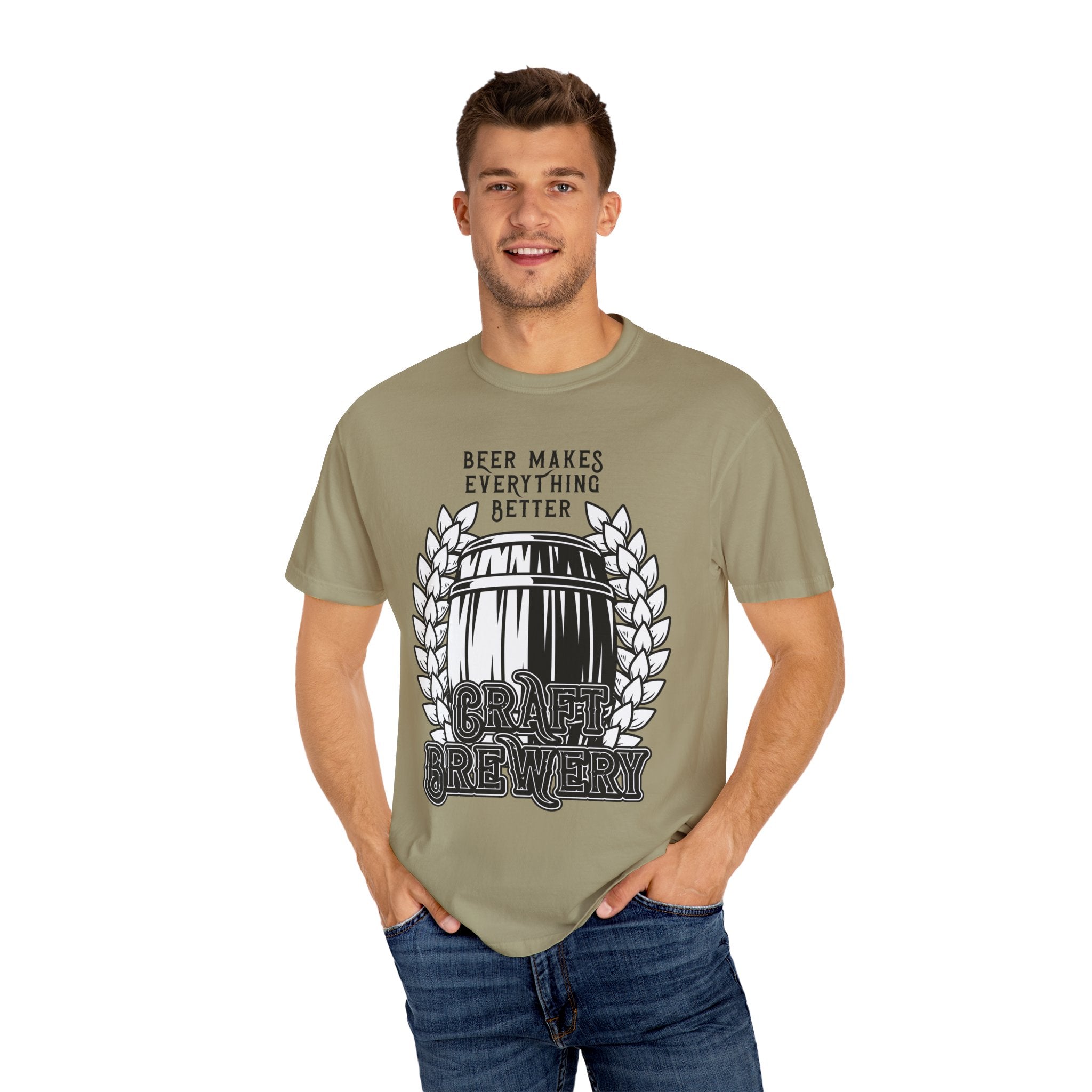 Craft Brewery T-Shirt, Beer Lover Gift, Unisex Graphic Tee, Beer Enthusiast Apparel, Homebrew Gifts, Fun Drinking Shirt