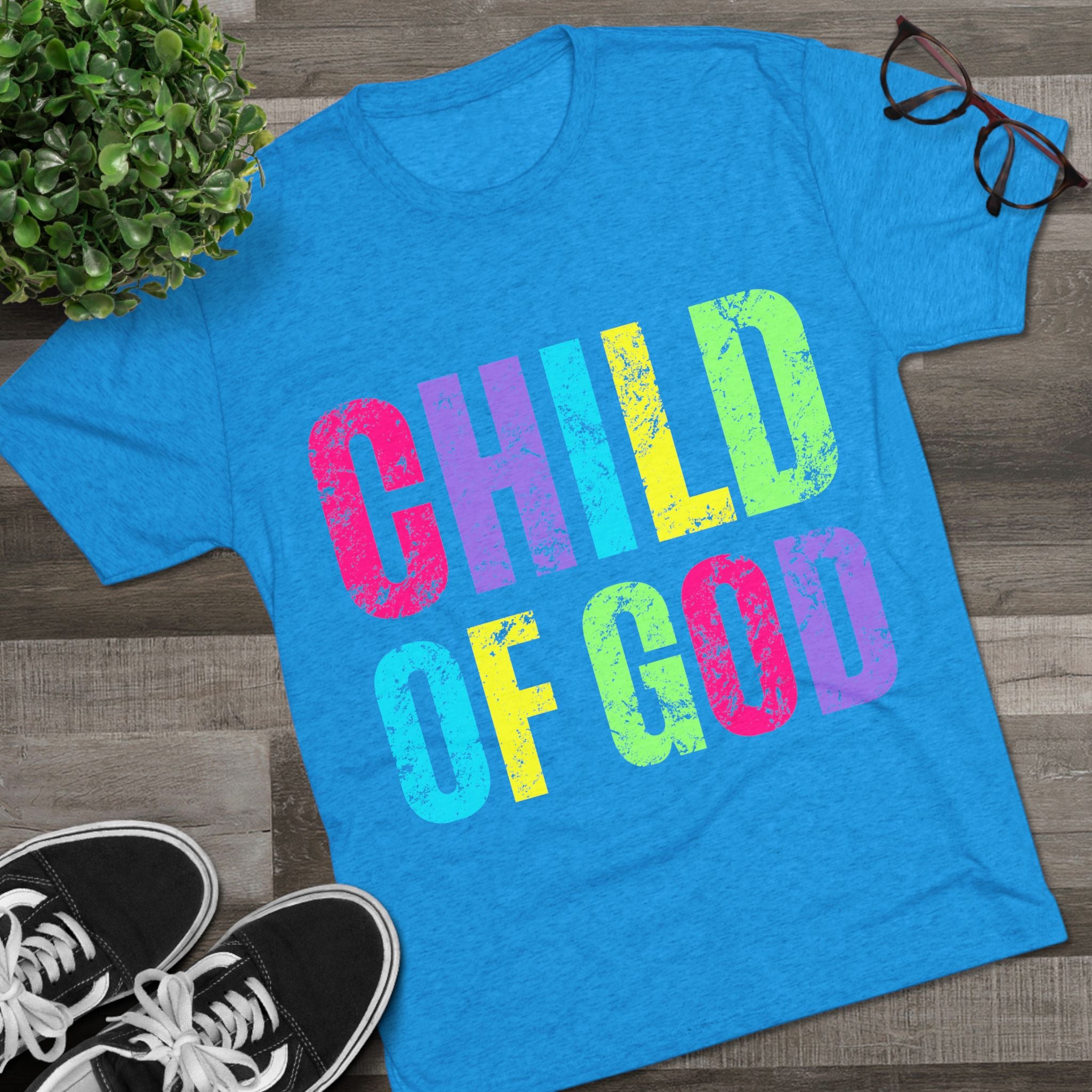 Colorful Child of God Unisex Tee