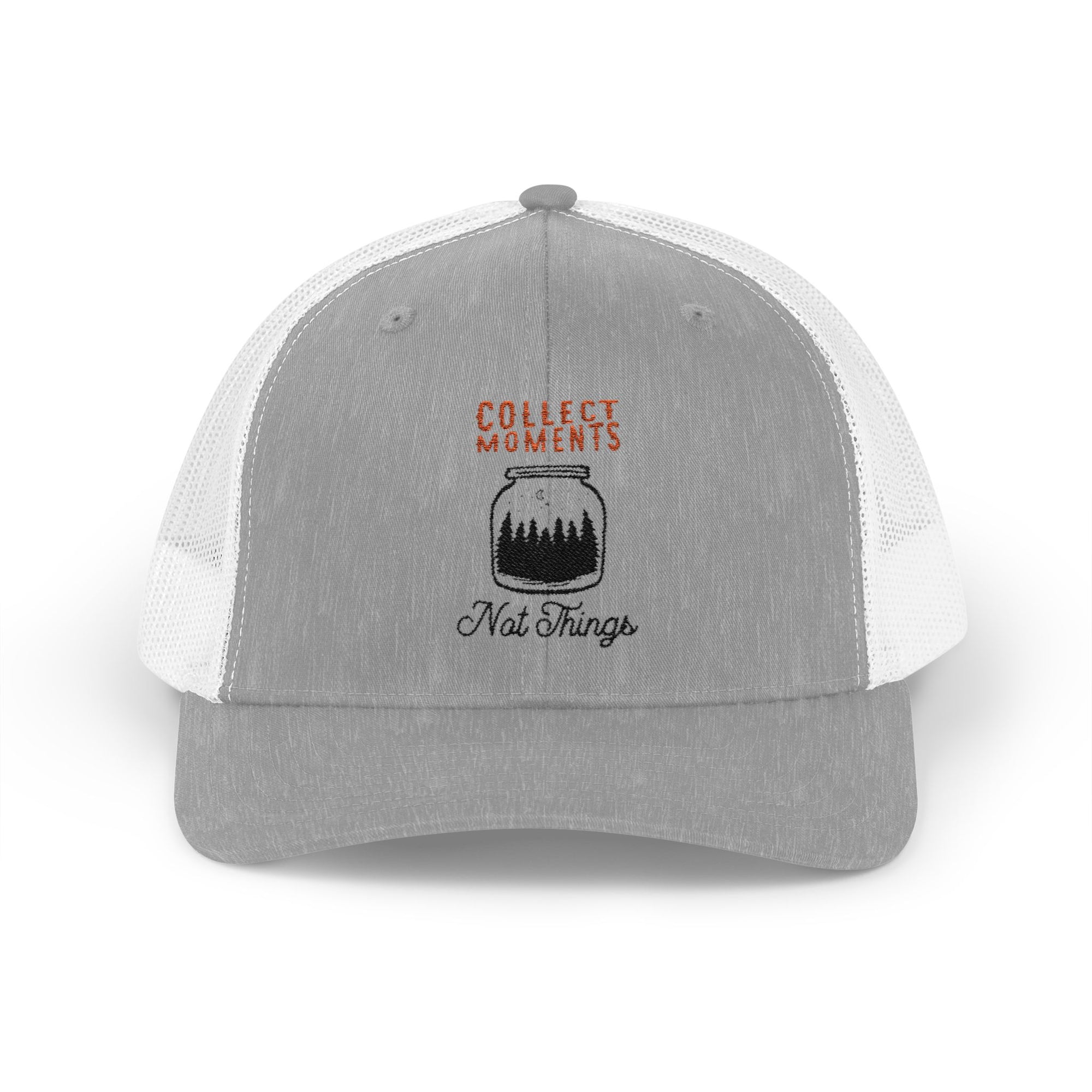 Collect Moments Snapback Trucker Cap, Outdoor Hat, Gift for Him, Adjustable Cap, Adventure Cap, Festival Wear, Nature Lover Gift