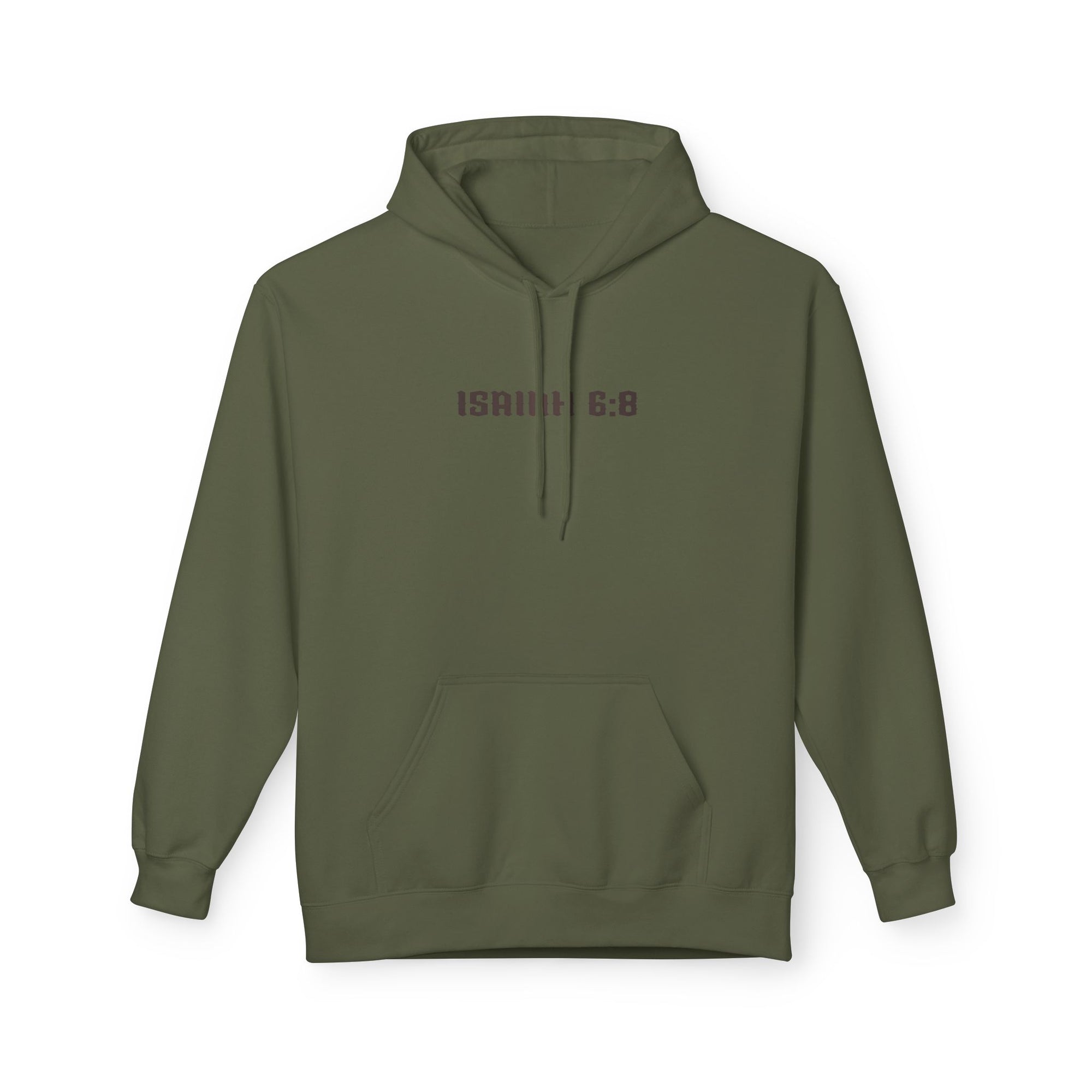 Hoodie - Isaiah 6:8 Inspirational Scripture Design
