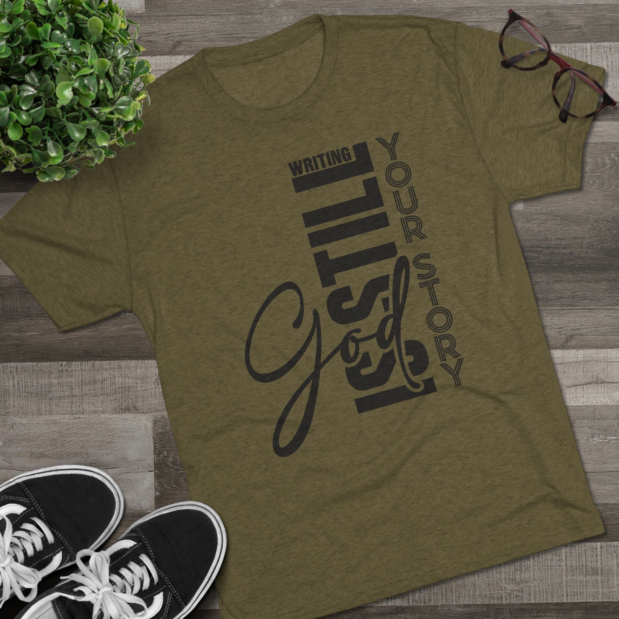 Inspirational Tee - God is still writing your story