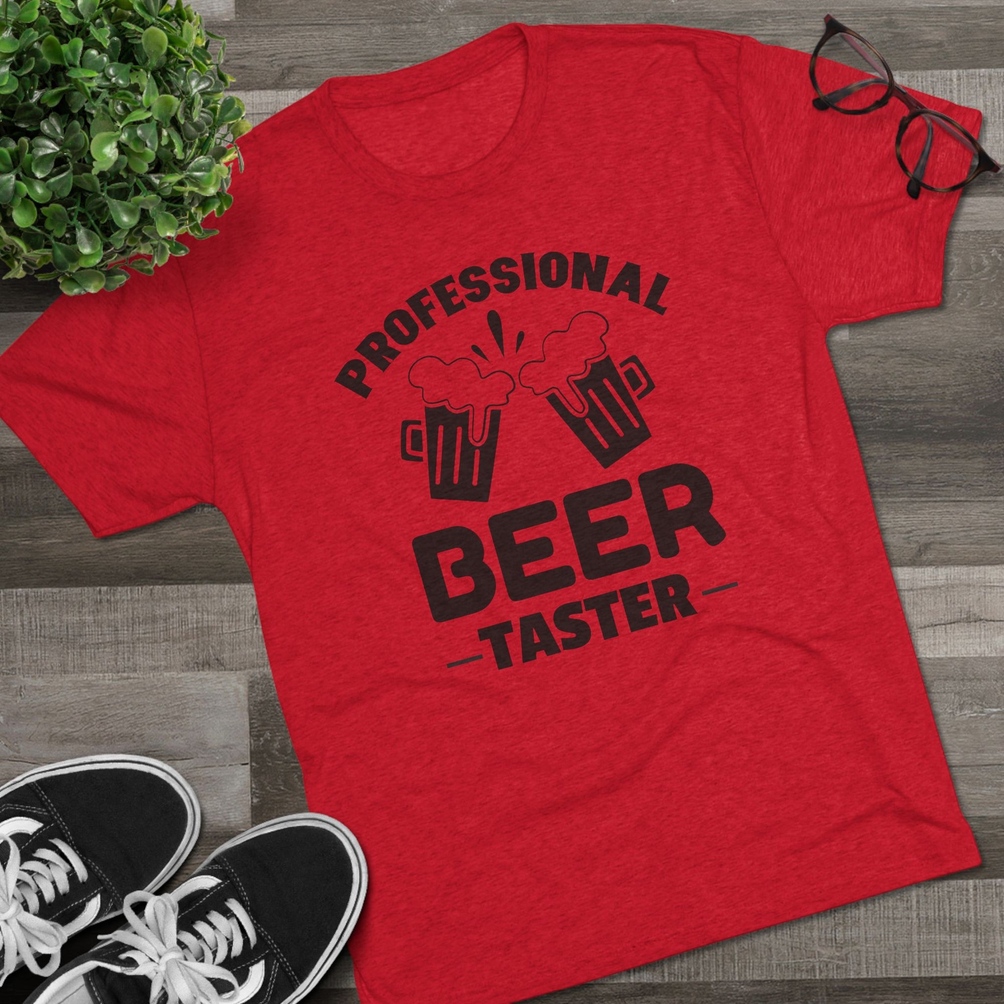 Professional Beer Taster Unisex Tri-Blend Tee