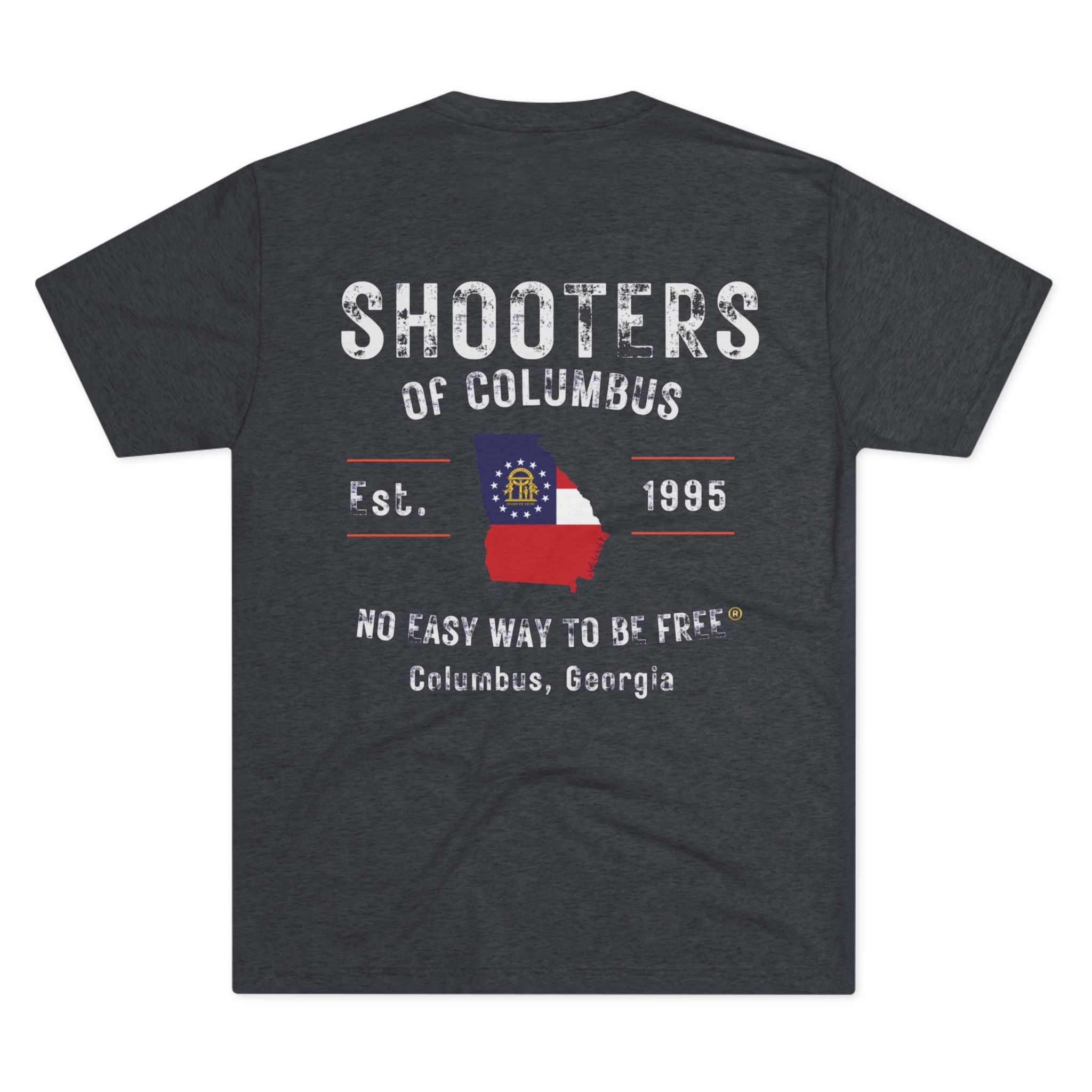 Georgia Spirit Tri-Blend Tee - Vintage Style Shirt, Unisex Graphic Tee, Perfect for Game Days, Casual Outings, Gifts