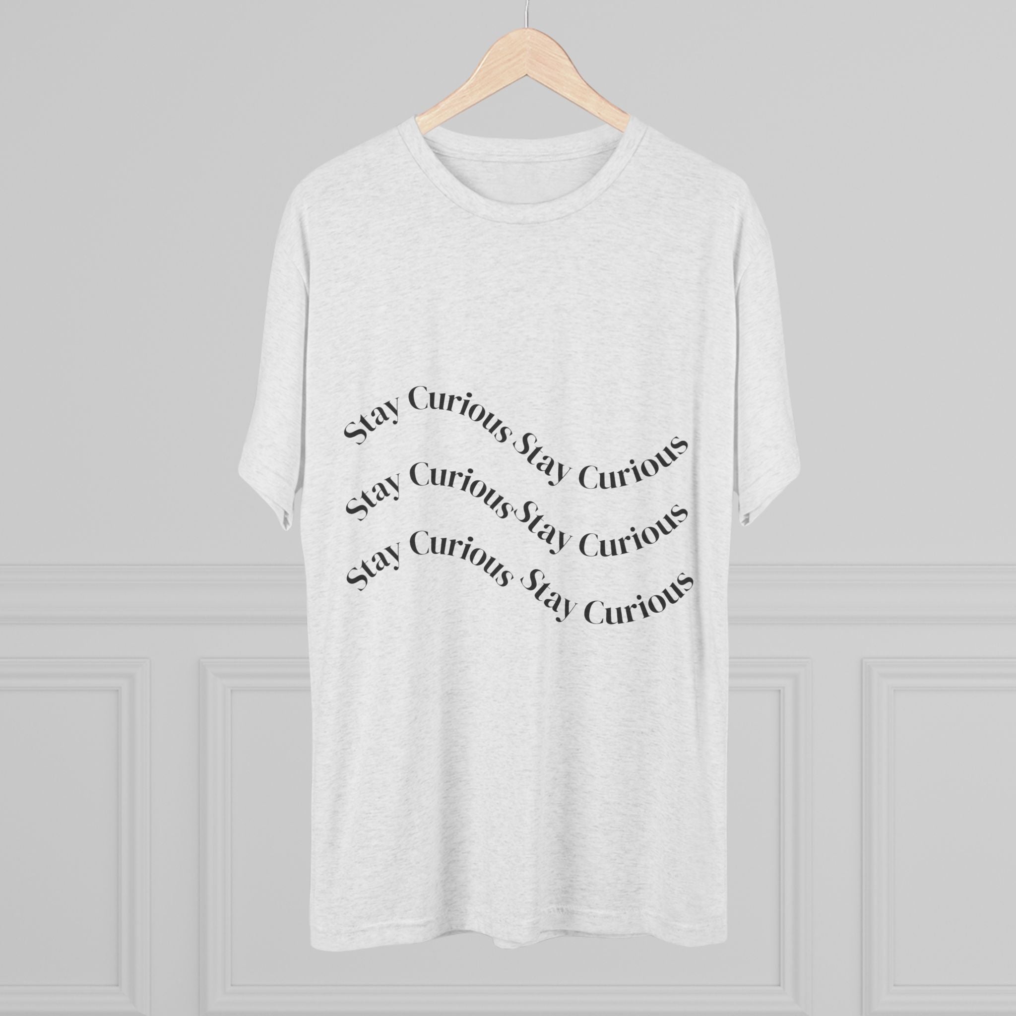Crew Tee Stay Curious Wave Shirt