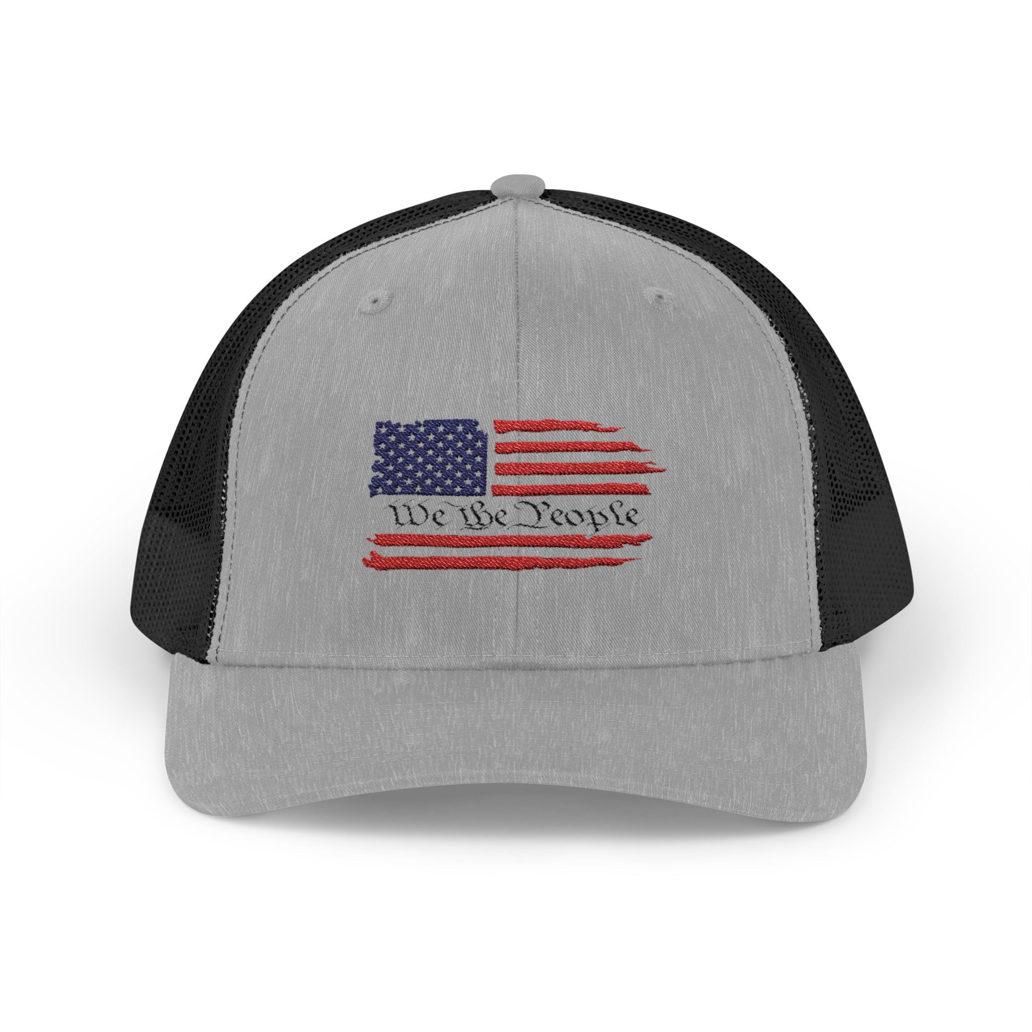 Trucker Cap We the People American Flag Snapback