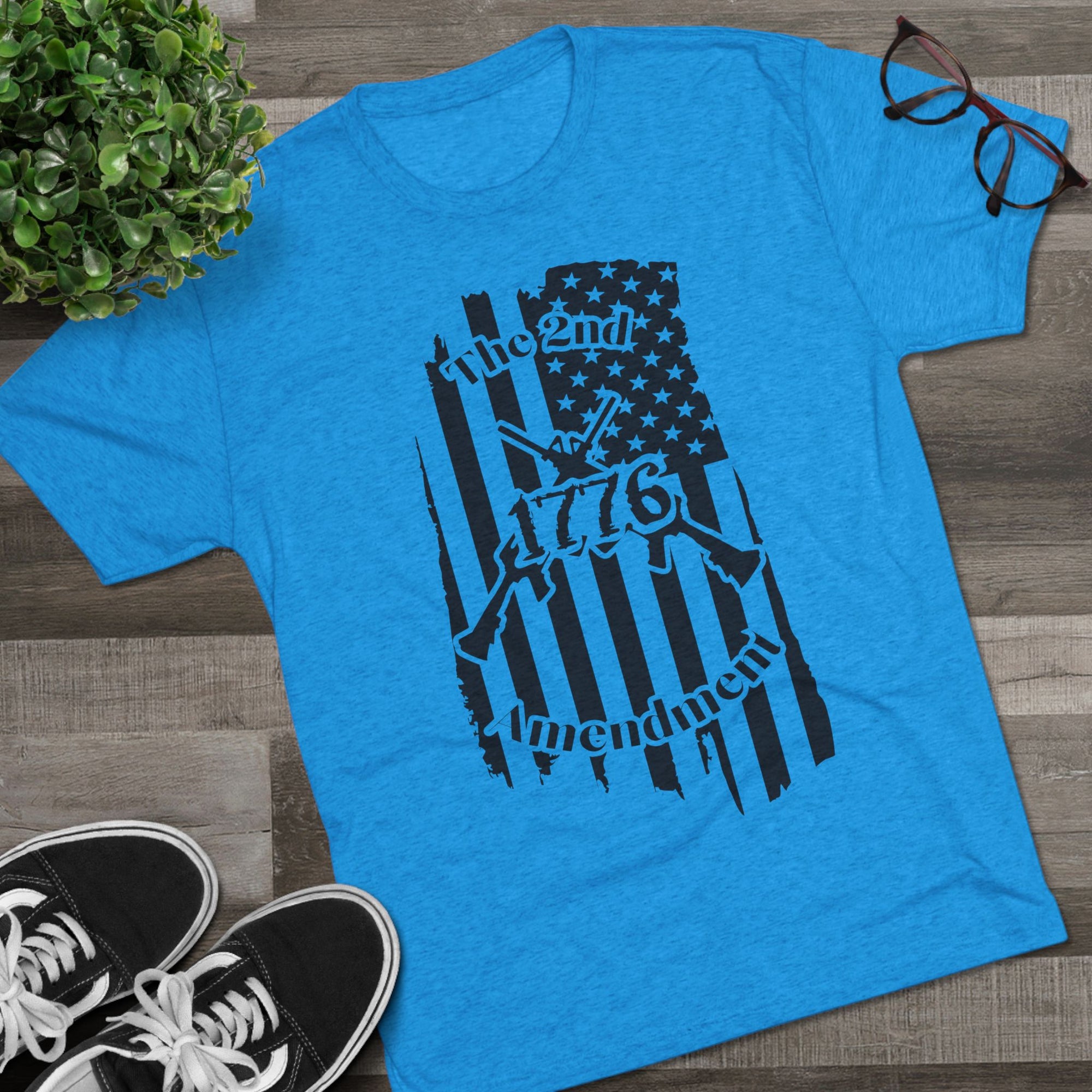 Distressed Flag Tee