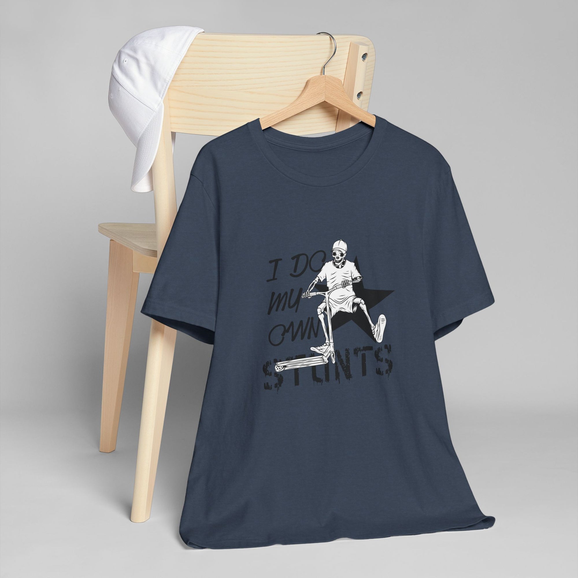 I Do My Own Stunts T-Shirt, Unisex Funny Tee, Adventure Lover Gift, Action Sports Top, Casual Wear
