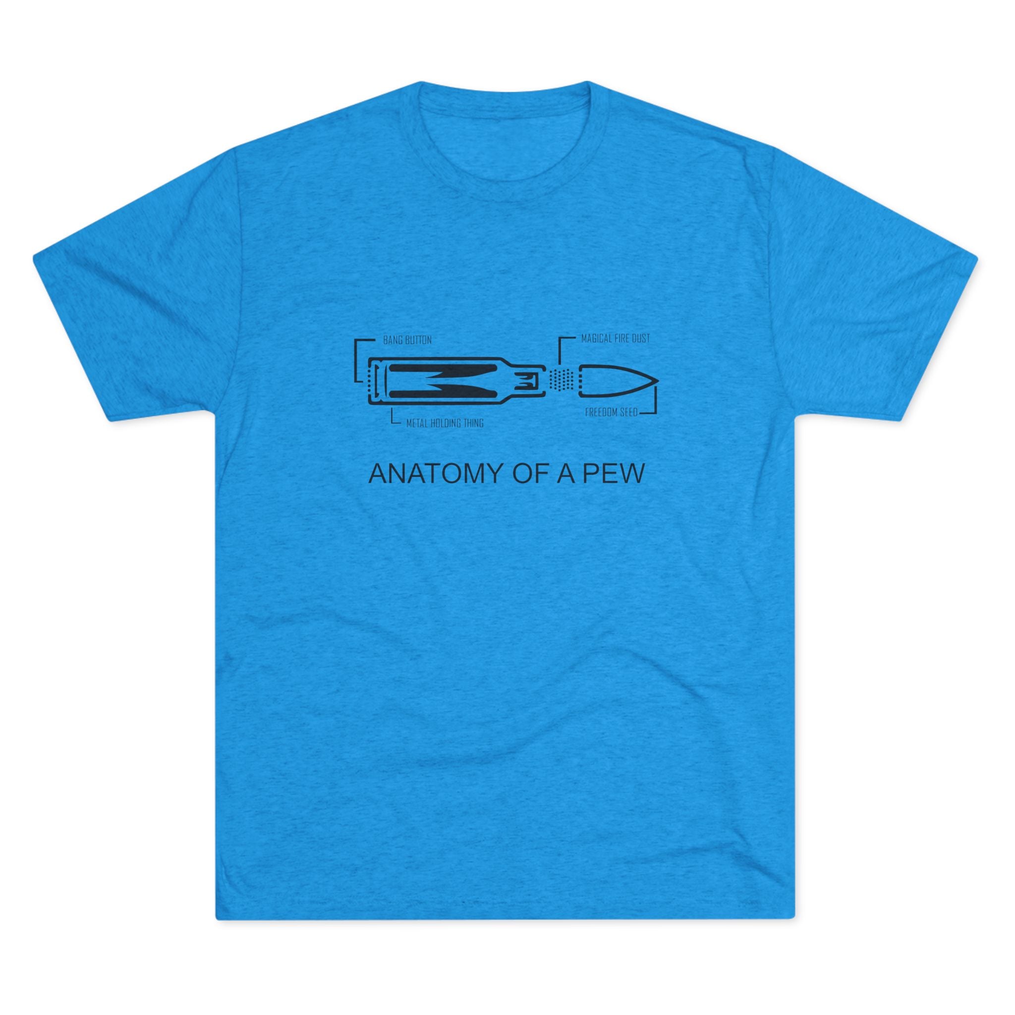 Unisex Tee - Anatomy of Pew Design