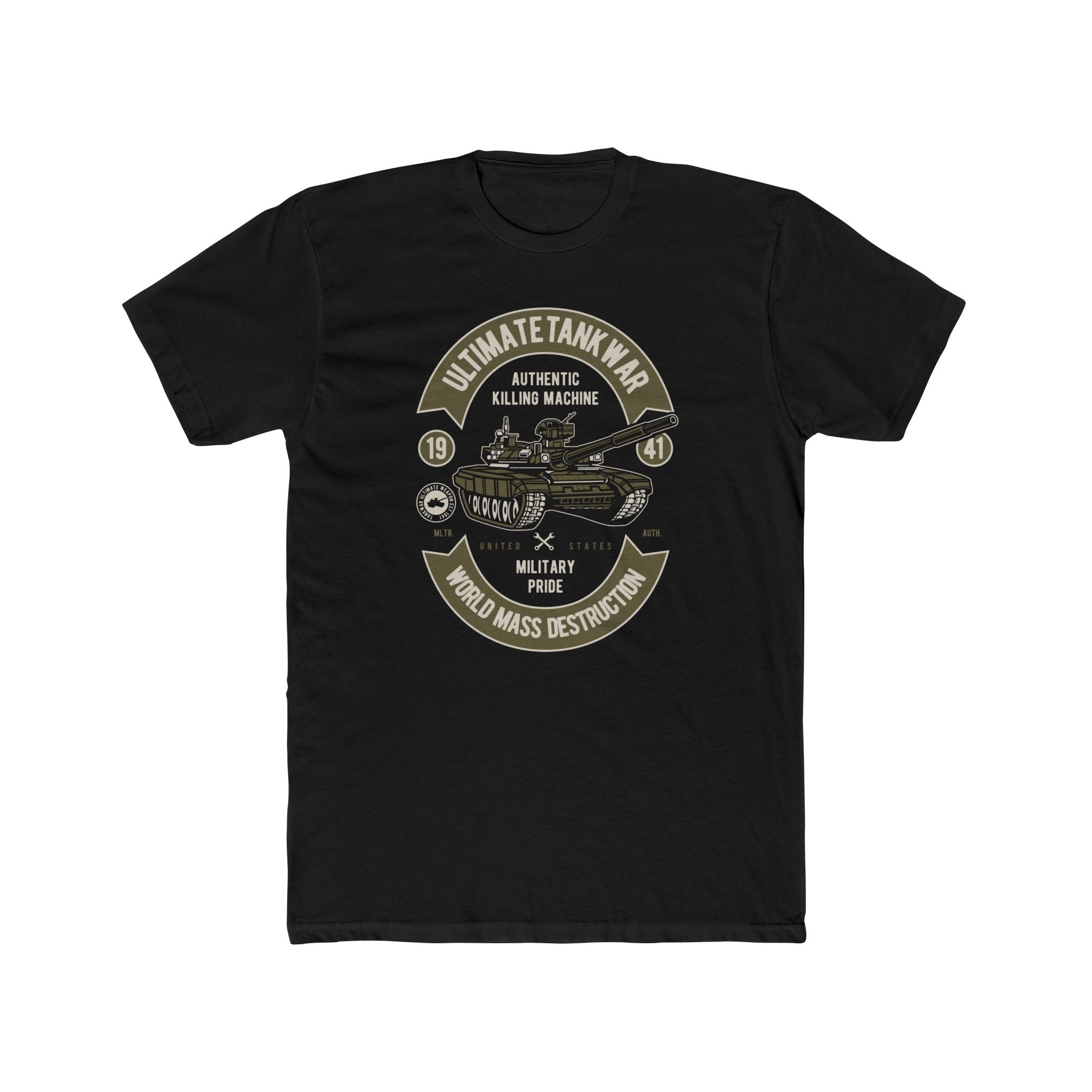 Vintage-Style Unisex Cotton Crew Tee, Ultimate Tank