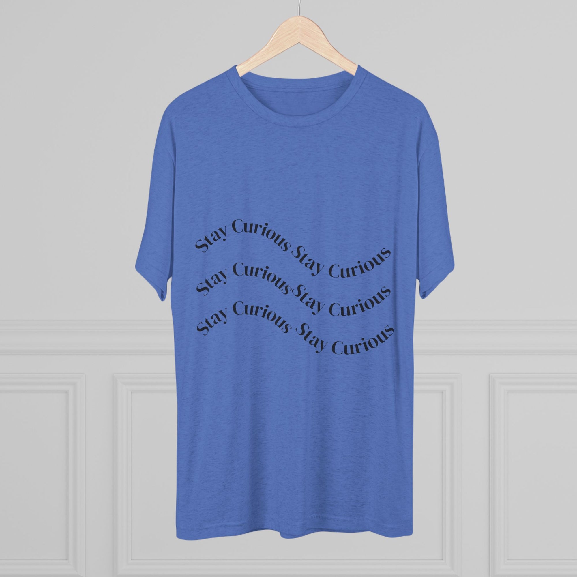 Crew Tee Stay Curious Wave Shirt