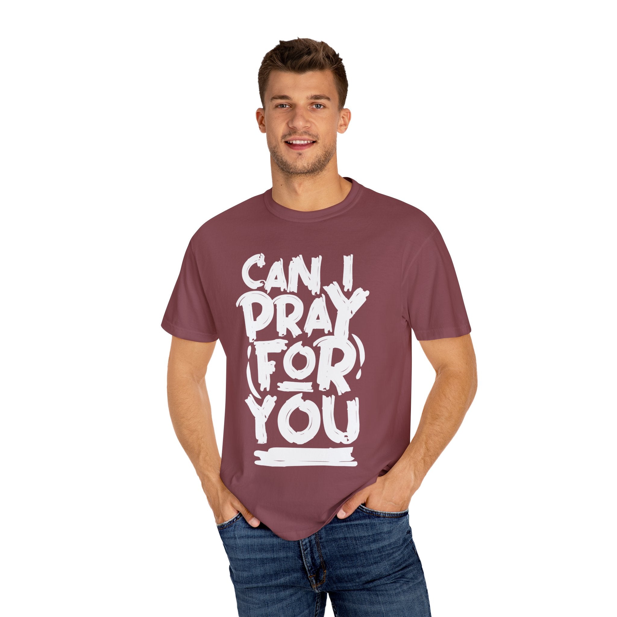 Prayer-Themed Unisex T-Shirt | Comfortable Cotton Tee for Spiritual Encouragement, Great for Gifts, Unisex Apparel, and Everyday Wear