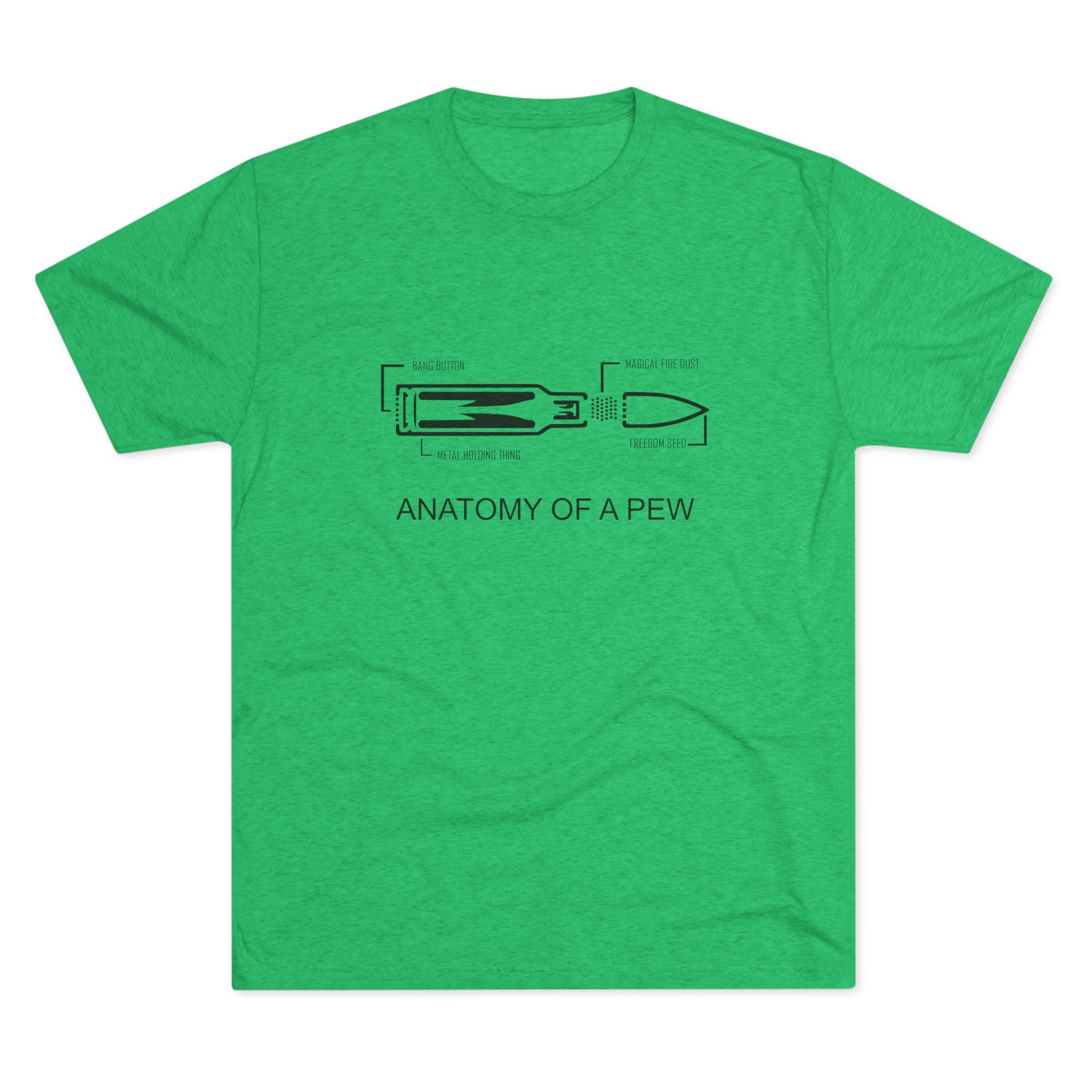 Unisex Tee - Anatomy of Pew Design