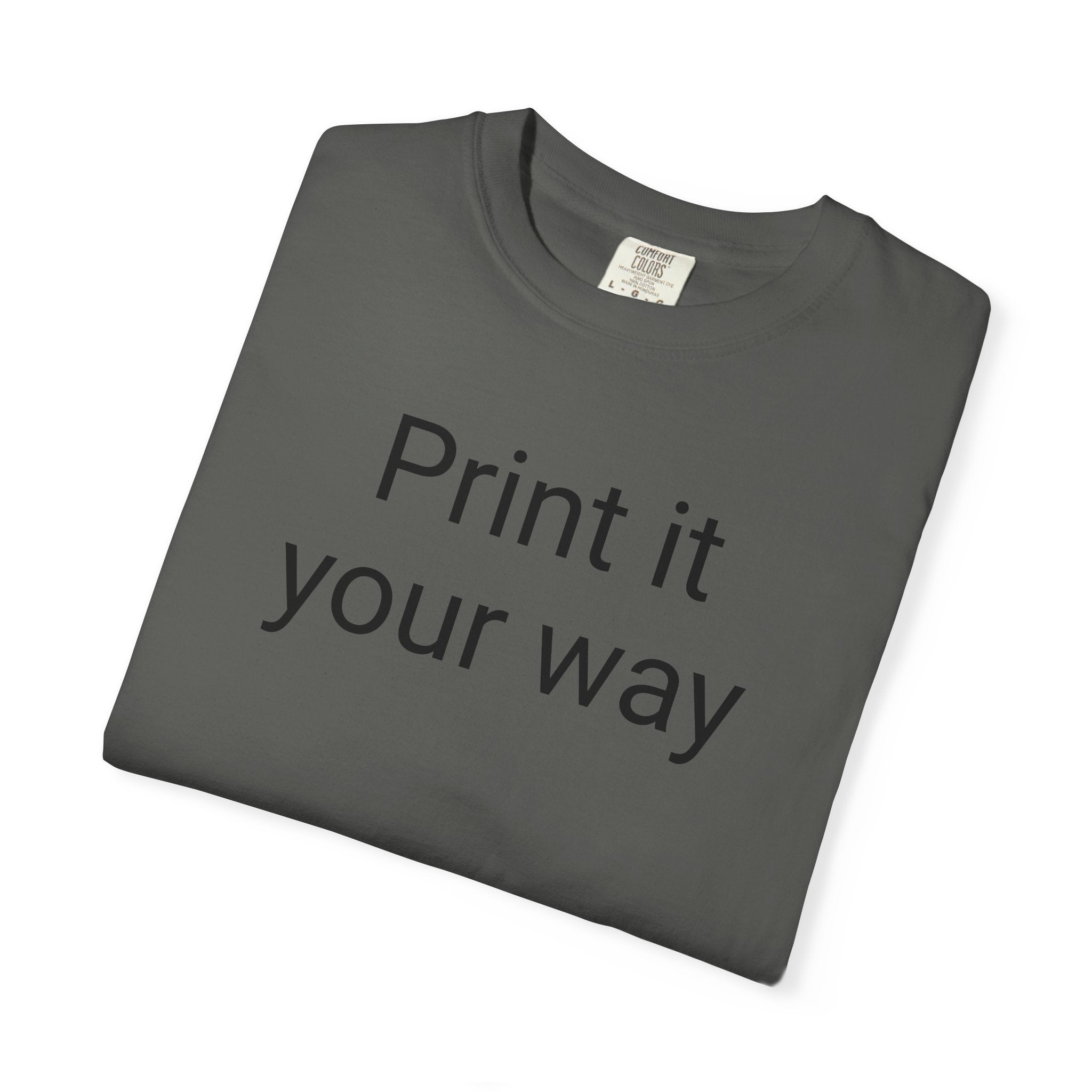 Customizable Unisex T-Shirt | Print It Your Way | Gift for Friends, DIY Fashion, Casual Wear, Birthday Gift, Personalize Your Style