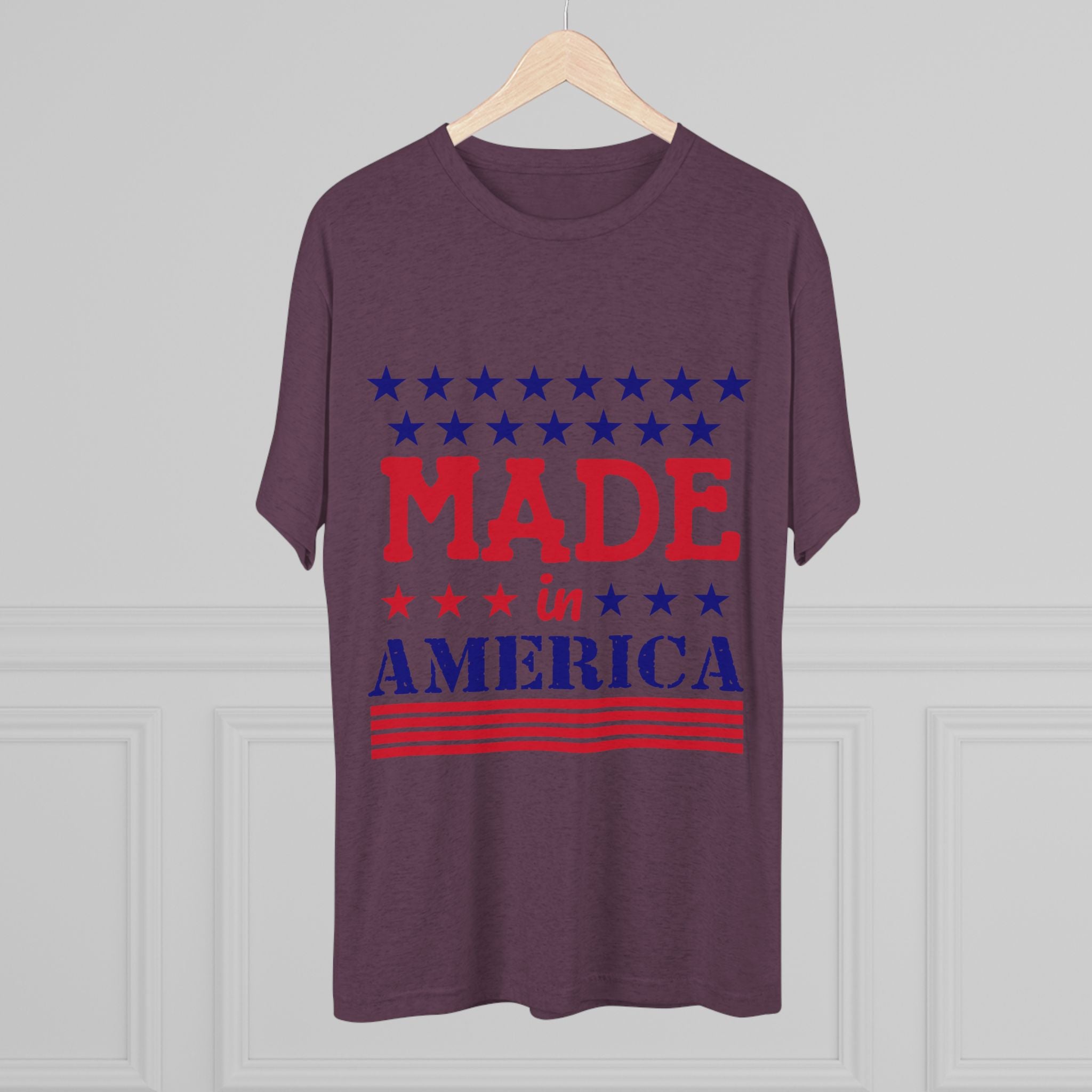 American Made Unisex Tri-Blend Tee