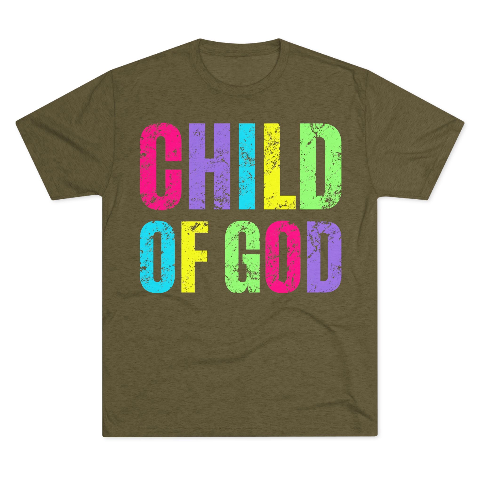 Colorful Child of God Unisex Tee