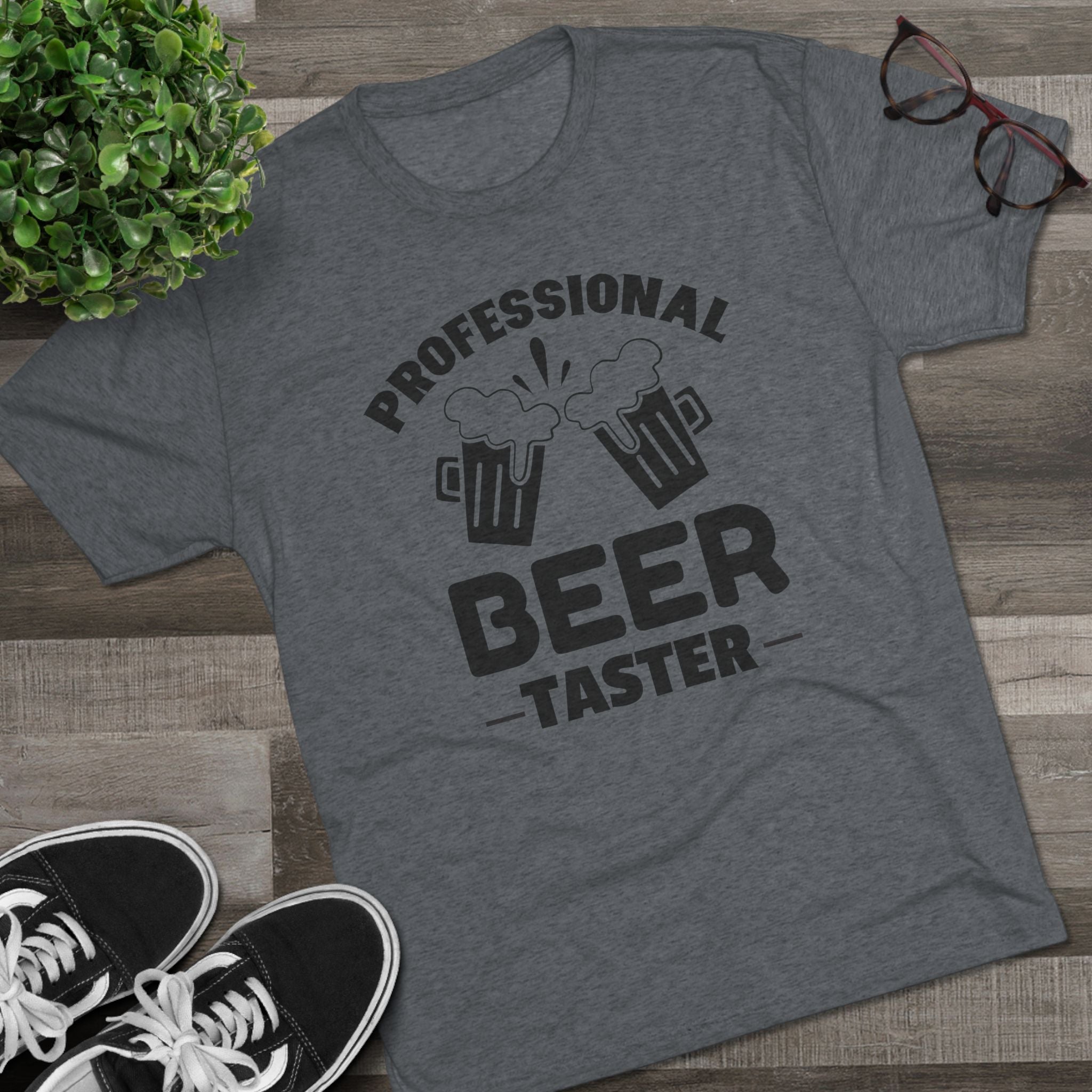 Professional Beer Taster Unisex Tri-Blend Tee