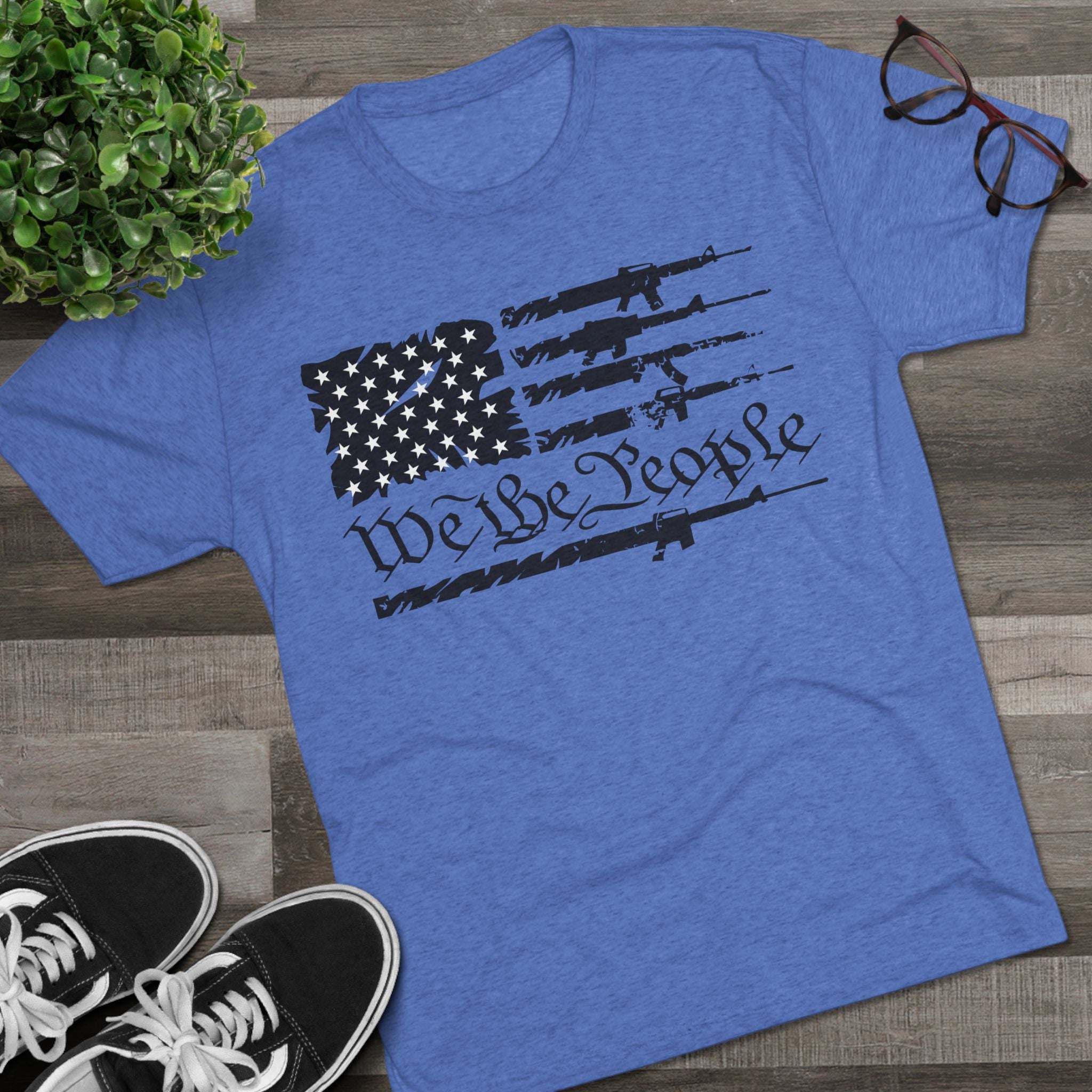 Gun Flag Tee - Unisex Crew